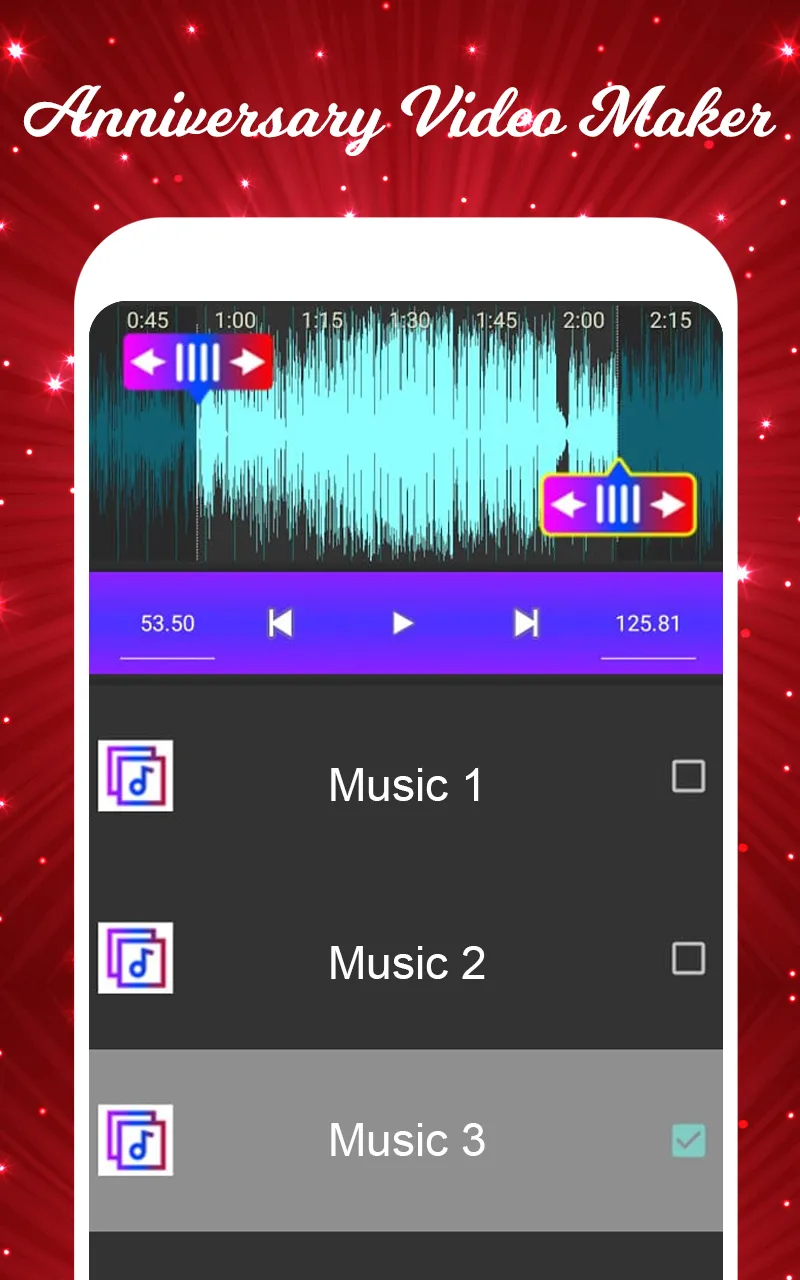 Anniversary video maker song | Indus Appstore | Screenshot