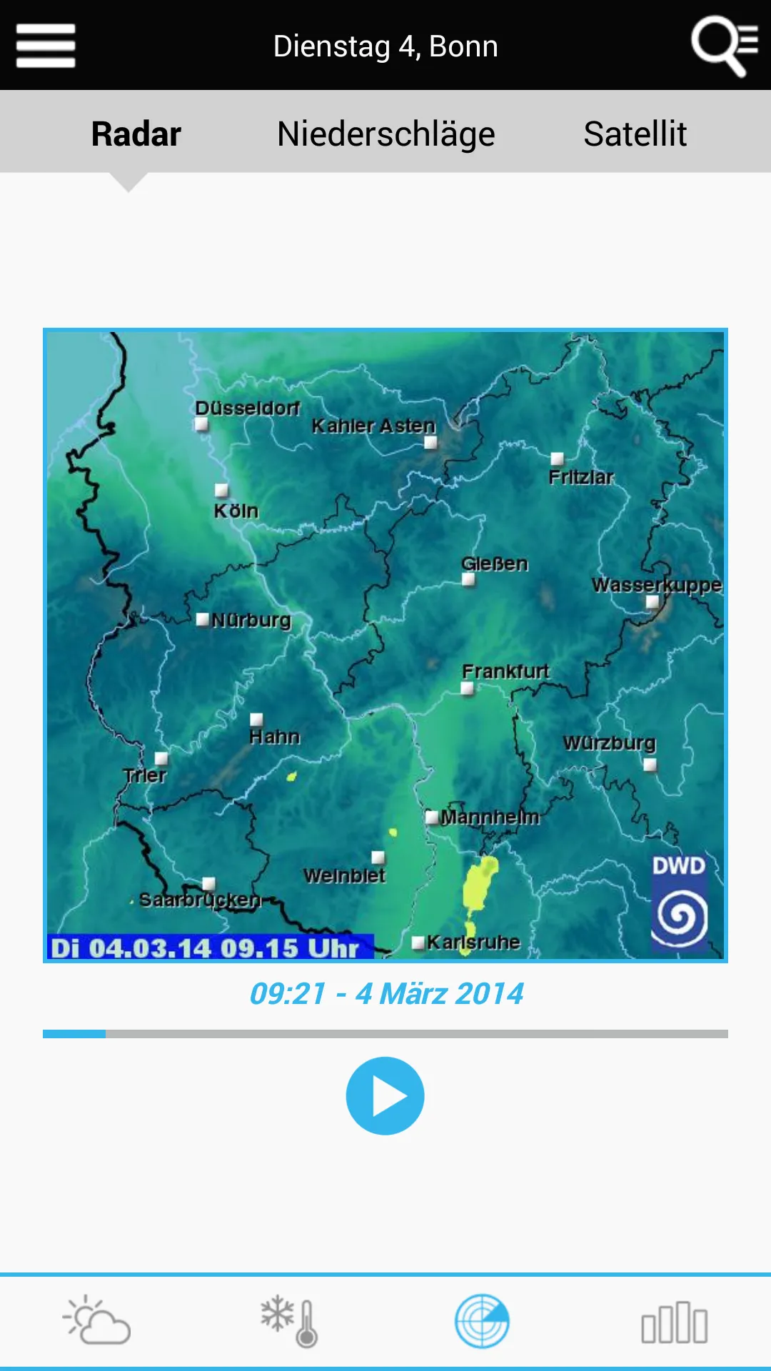 Weather for Germany | Indus Appstore | Screenshot