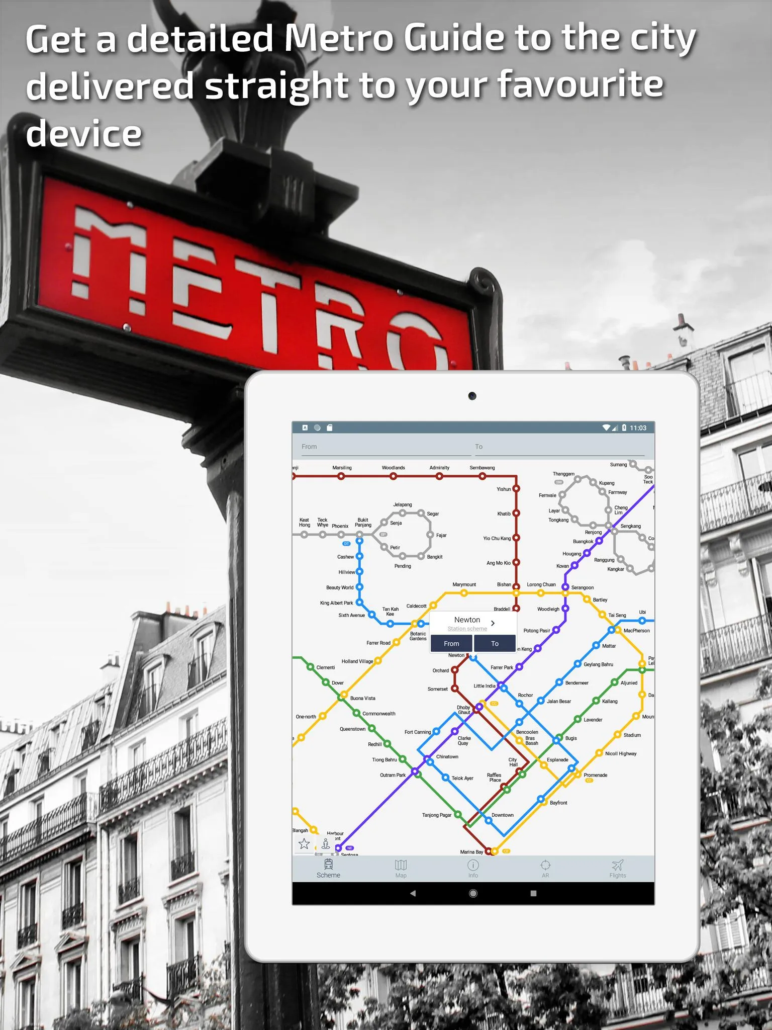 Singapore MRT Metro Guide | Indus Appstore | Screenshot