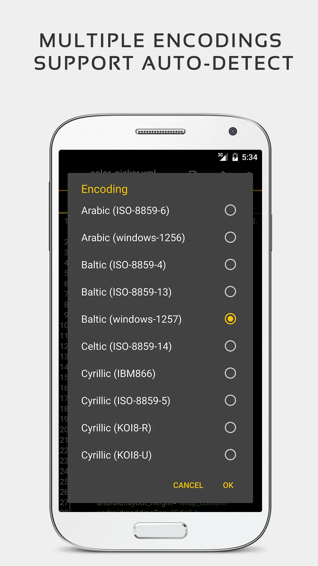 QuickEdit Text Editor | Indus Appstore | Screenshot