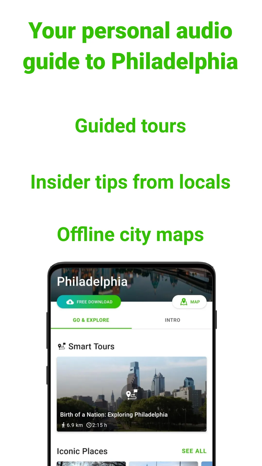 Philadelphia SmartGuide | Indus Appstore | Screenshot