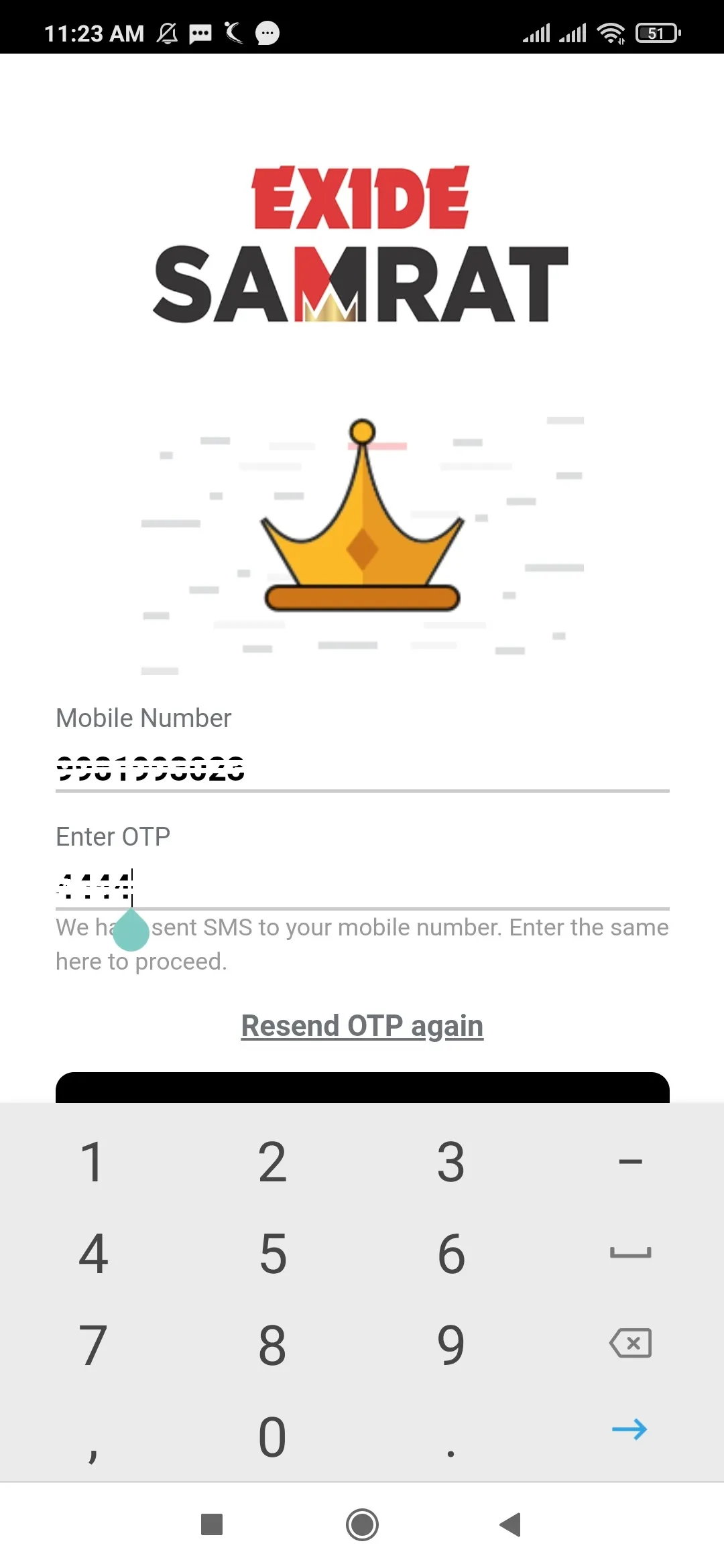 Exide Samrat | Indus Appstore | Screenshot