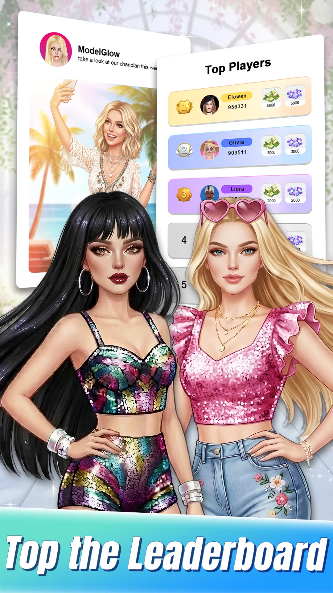Model Glow: Dress Up & Makeup | Indus Appstore | Screenshot