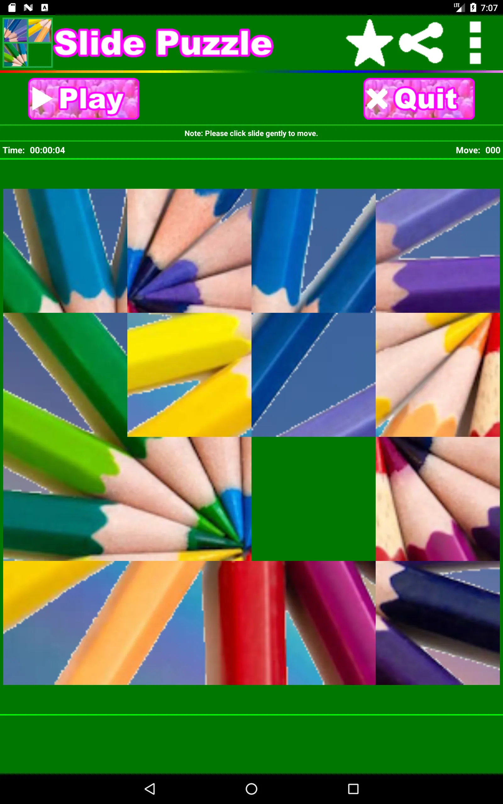 Slide Puzzle | Indus Appstore | Screenshot