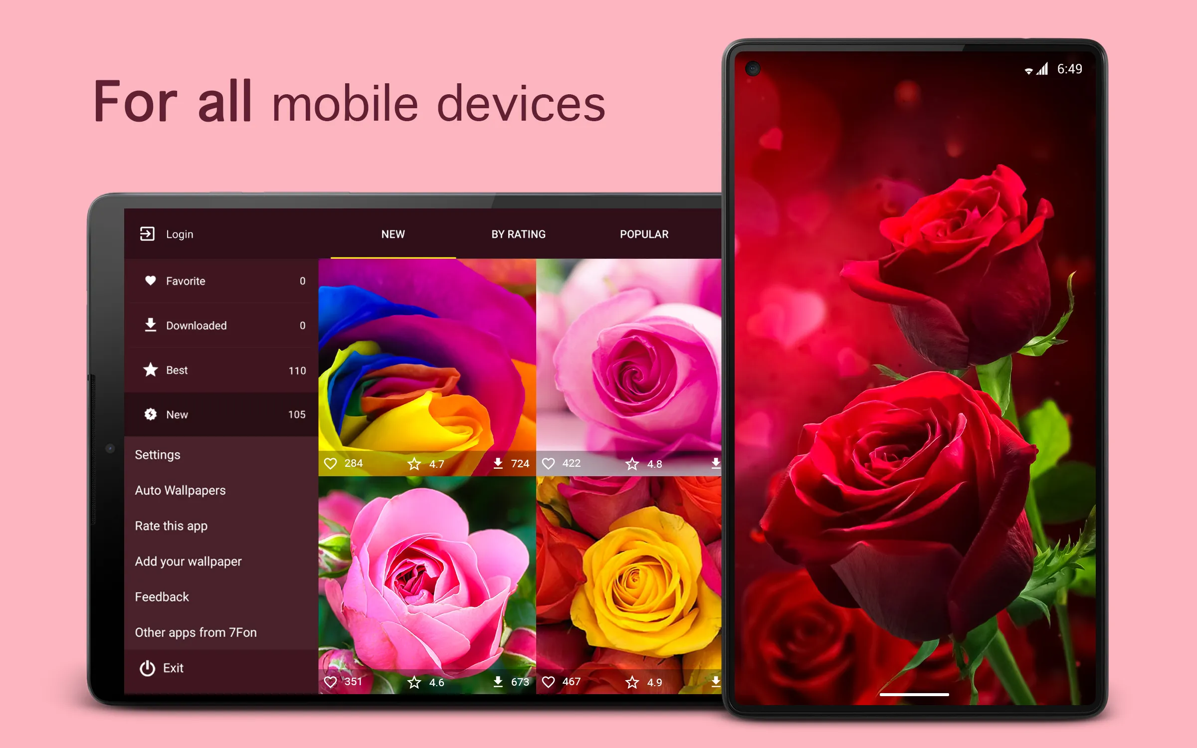 Rose Wallpapers 4K | Indus Appstore | Screenshot