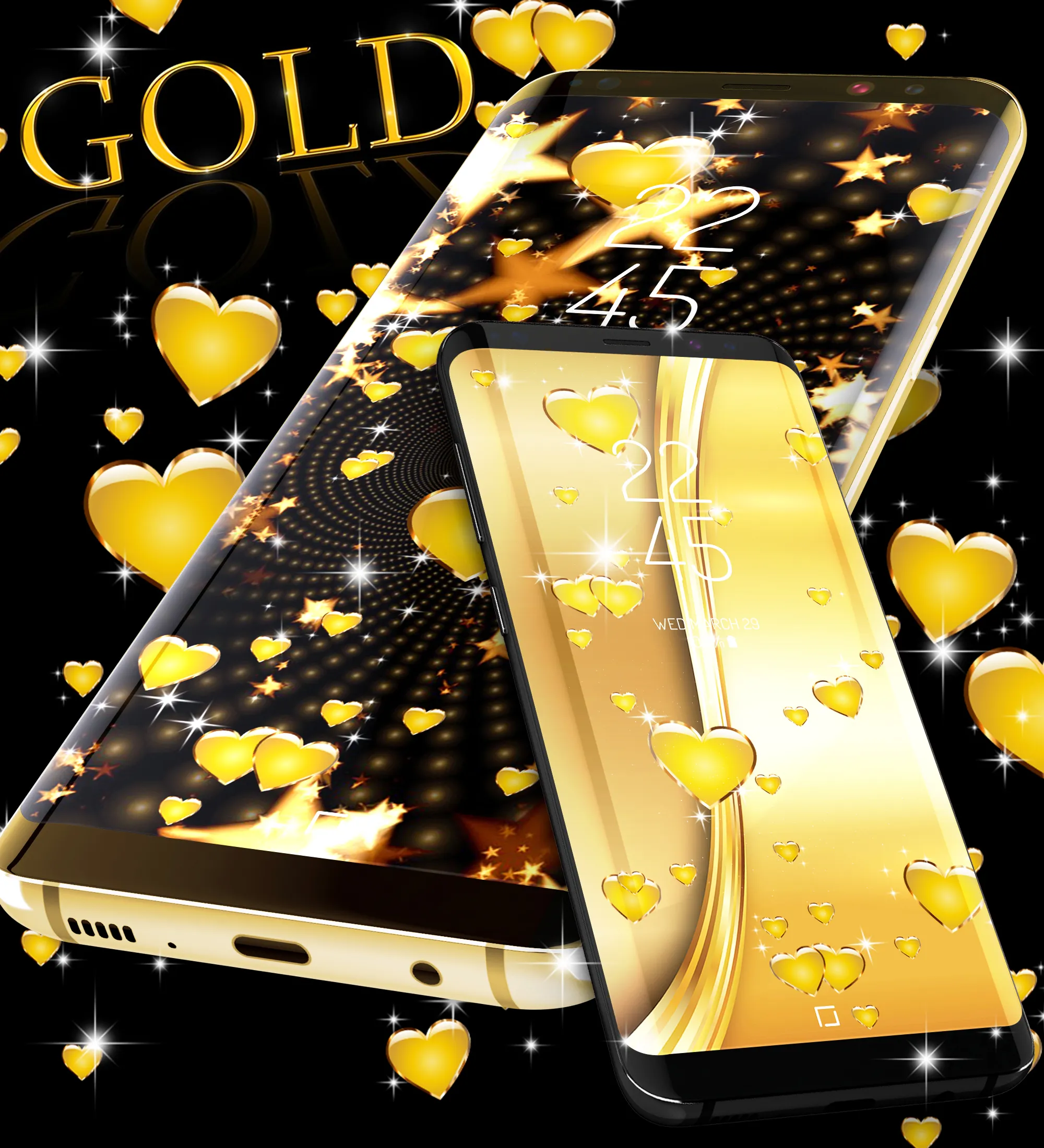 Golden live wallpaper | Indus Appstore | Screenshot