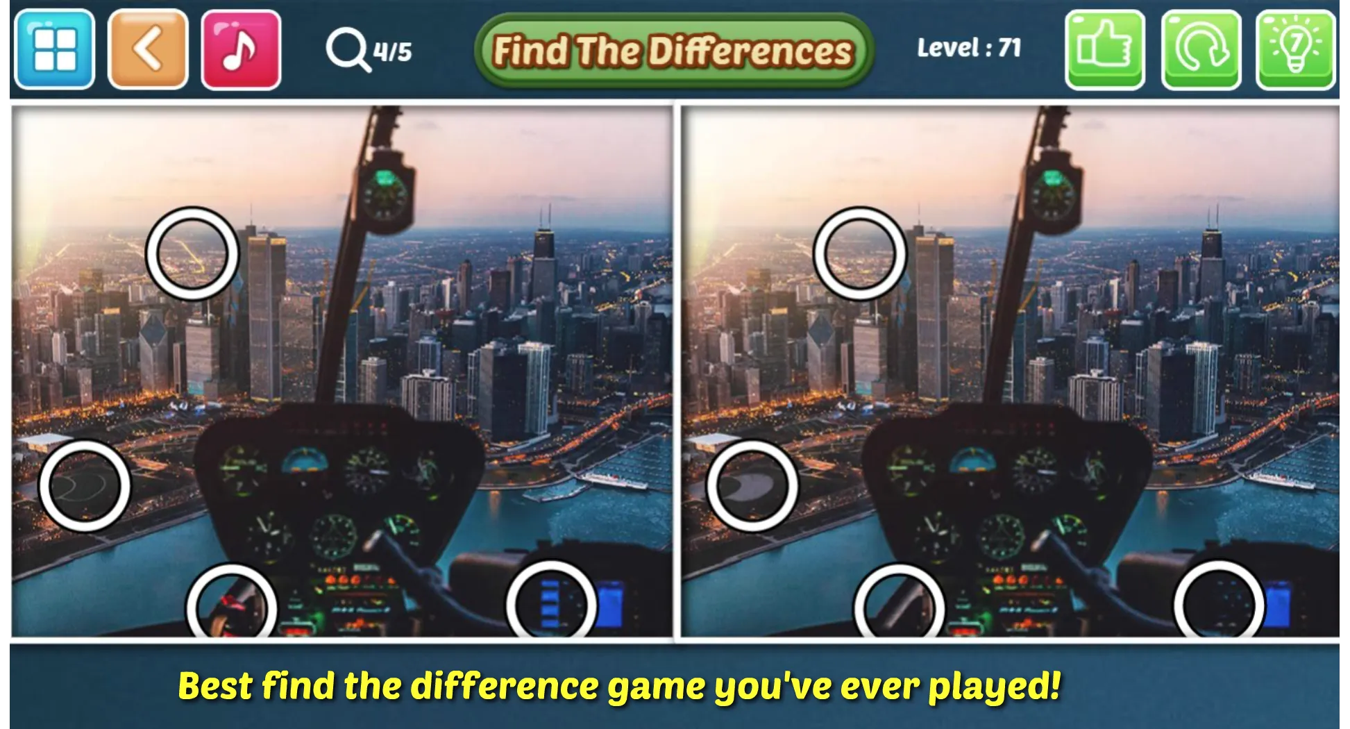 Find the difference 10 mb game | Indus Appstore | Screenshot