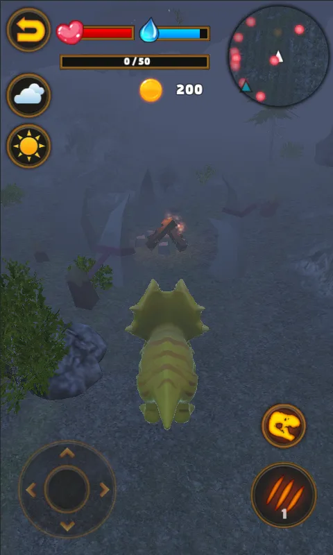 Talking Triceratops | Indus Appstore | Screenshot