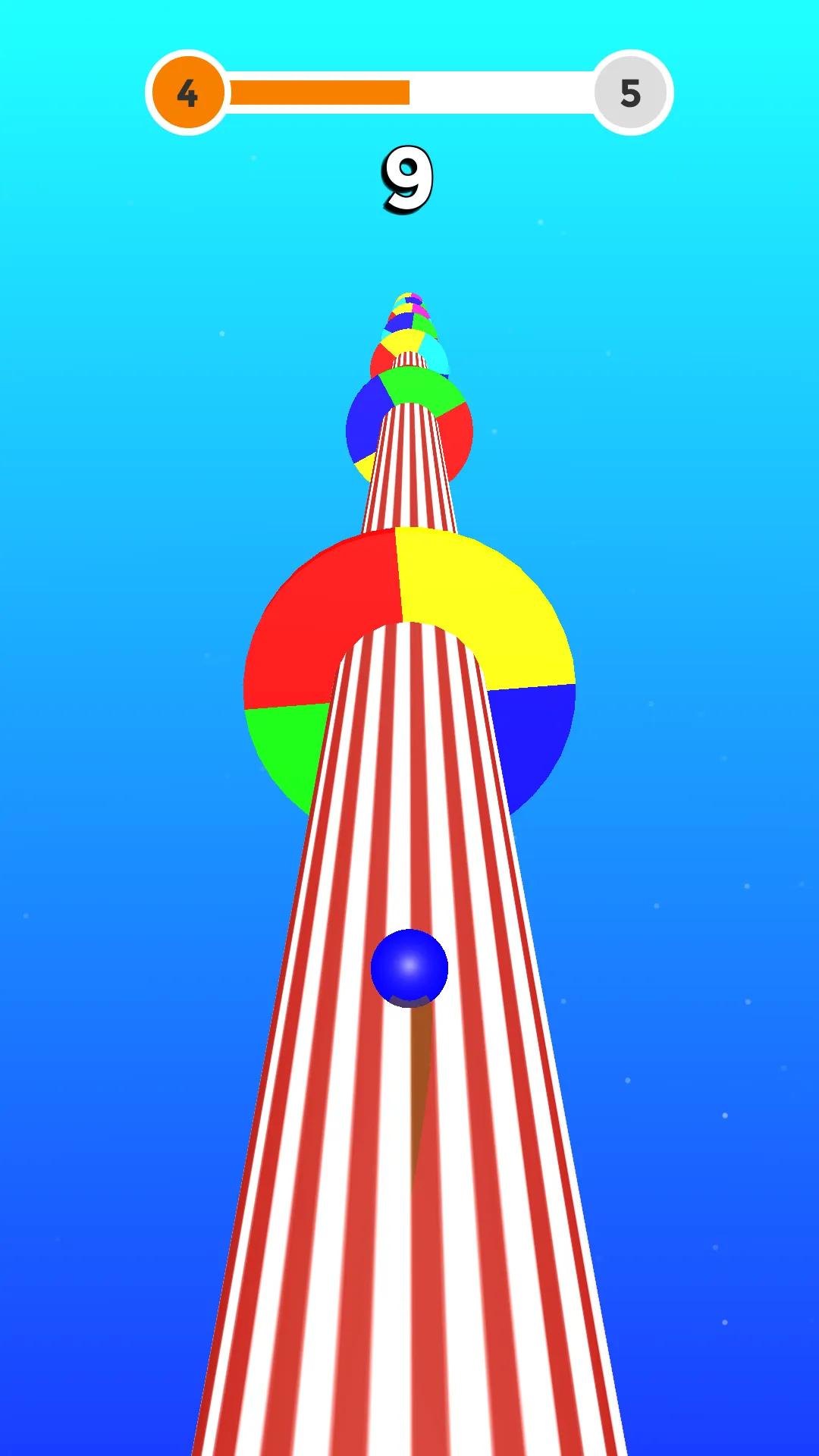 Helix Race 3D : Color Ball Run | Indus Appstore | Screenshot