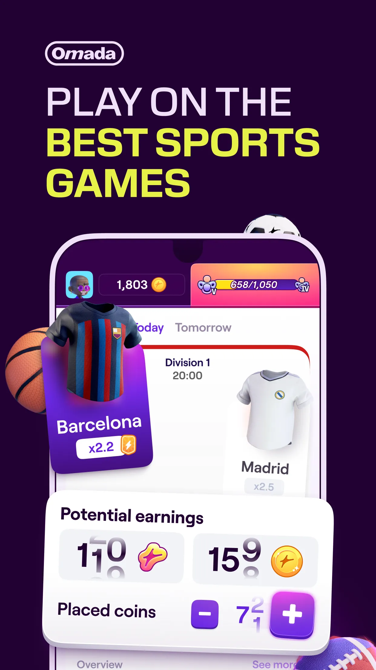 Omada - Make Sport Social | Indus Appstore | Screenshot