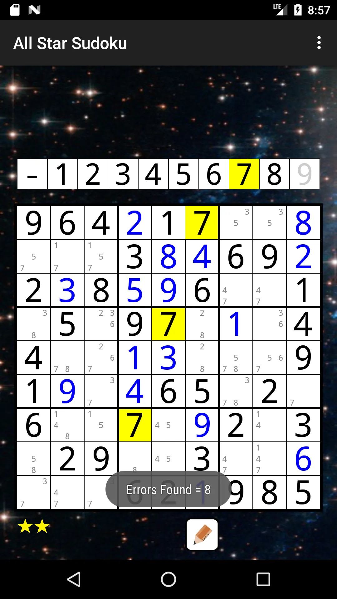 All Star Sudoku | Indus Appstore | Screenshot