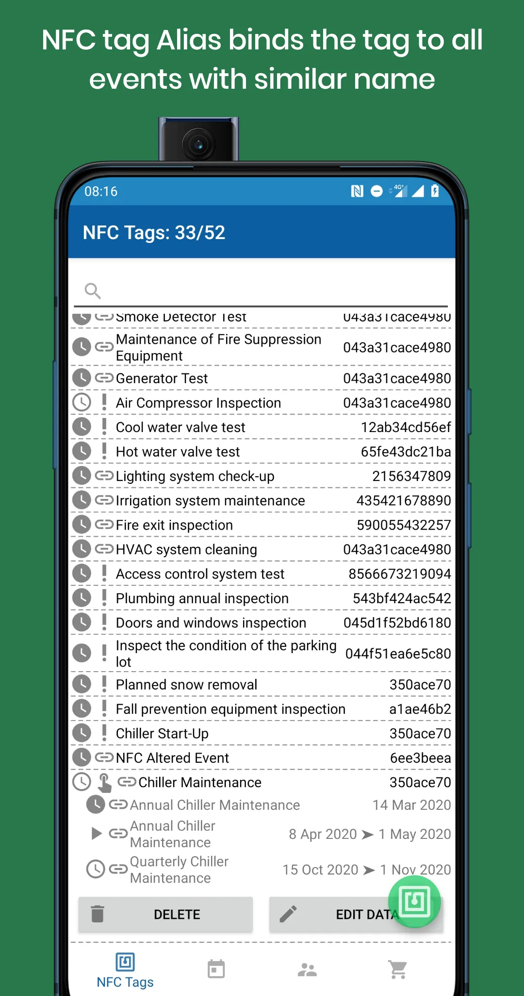 NFC Task List | Indus Appstore | Screenshot