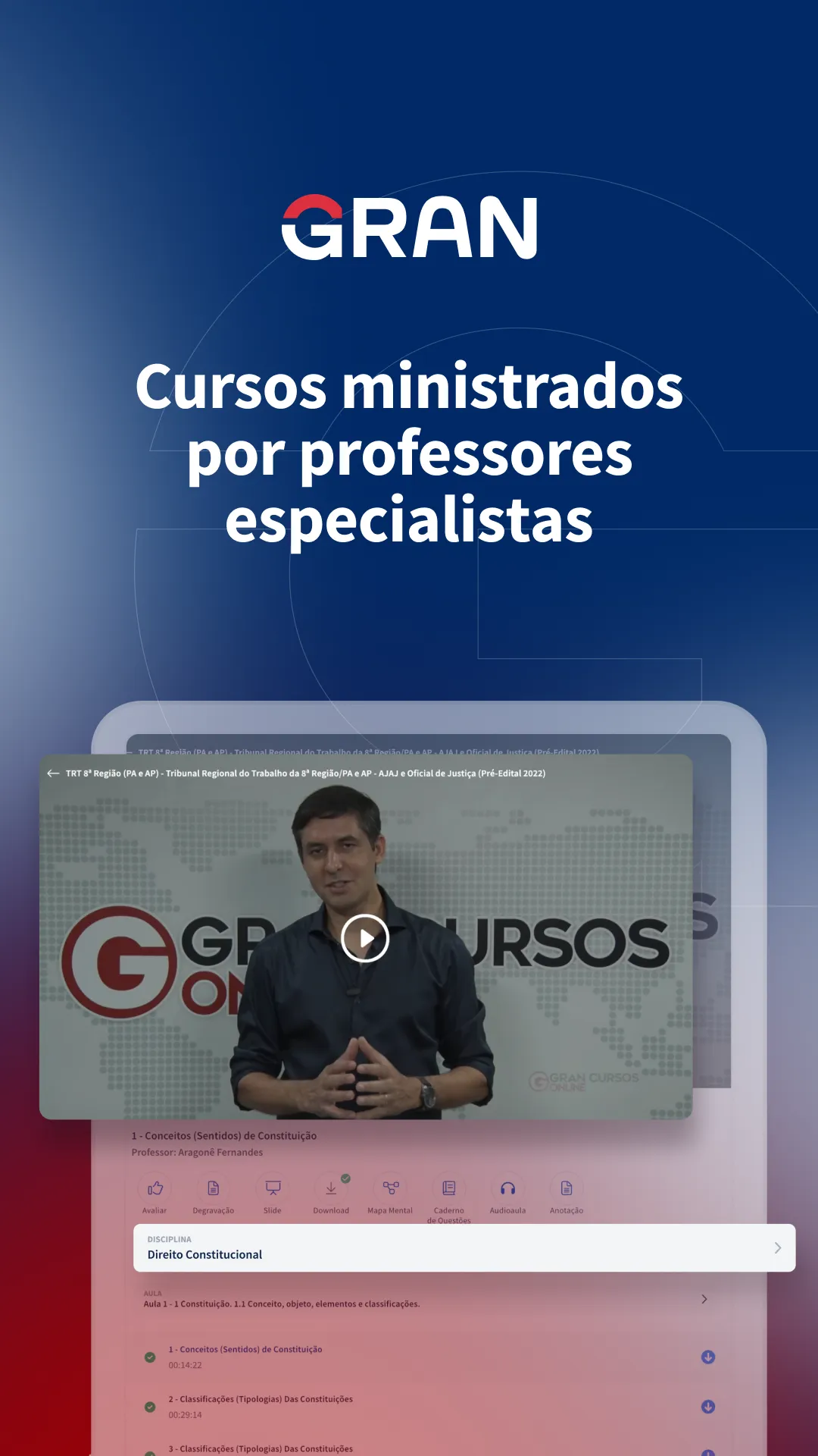 Gran Cursos Online | Indus Appstore | Screenshot