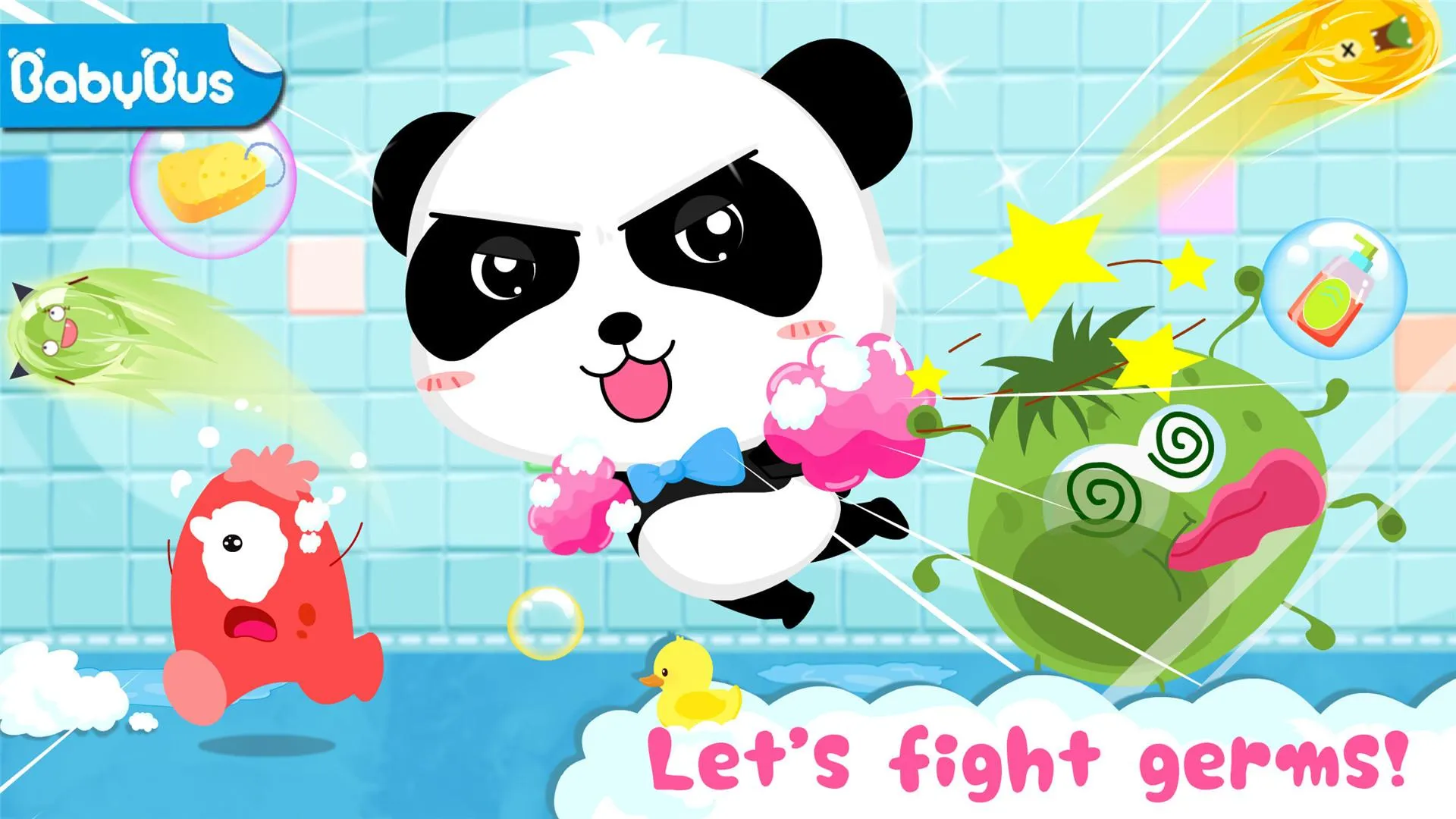 Baby Panda's Bath Time | Indus Appstore | Screenshot