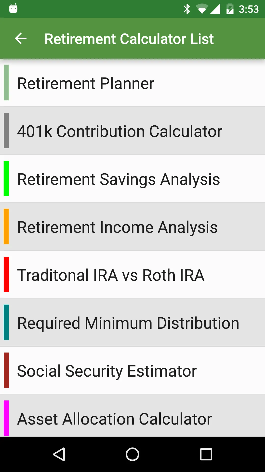 Financial Calculators | Indus Appstore | Screenshot