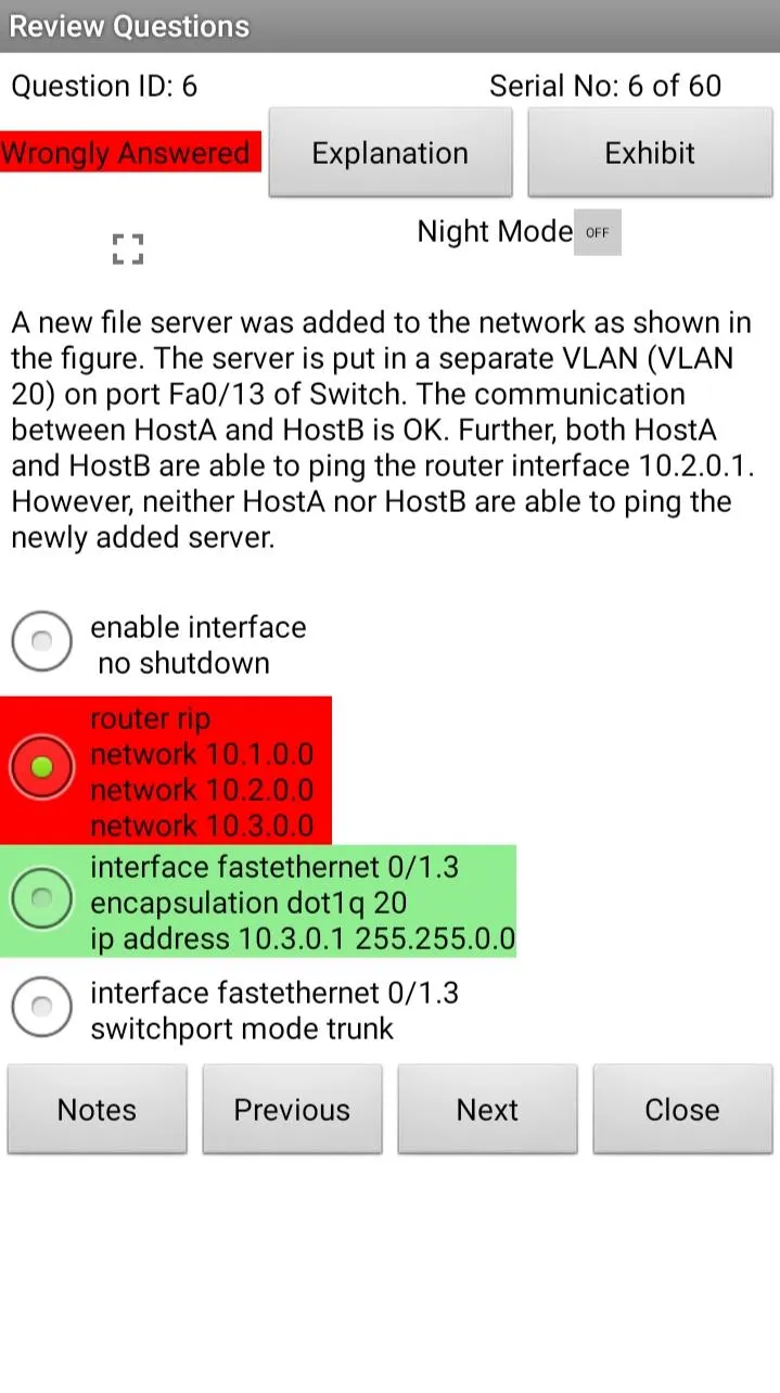 Sim-Ex Practice Exams for CCNA | Indus Appstore | Screenshot