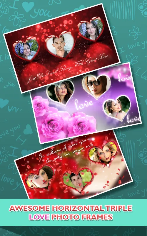 Love Photo frames Collage | Indus Appstore | Screenshot