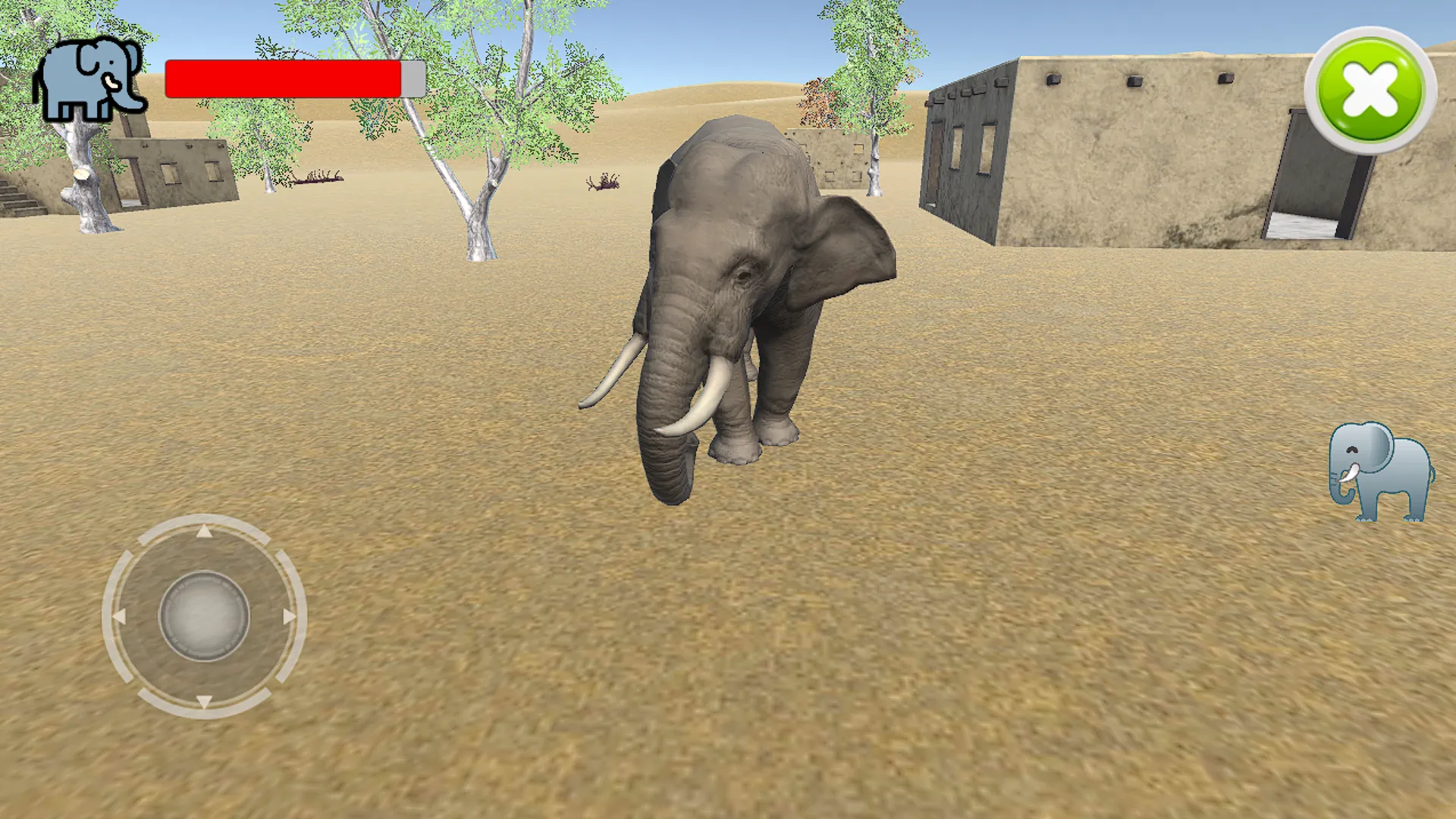 Elephant simulator | Indus Appstore | Screenshot