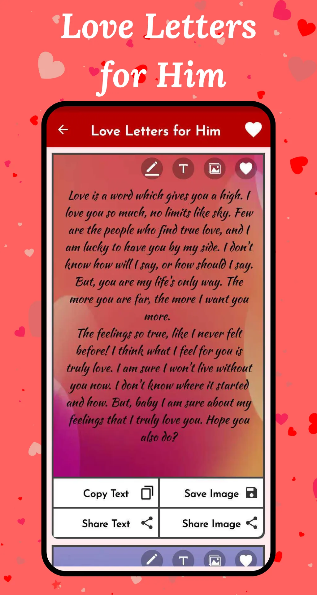 Love Letters & Love Messages | Indus Appstore | Screenshot