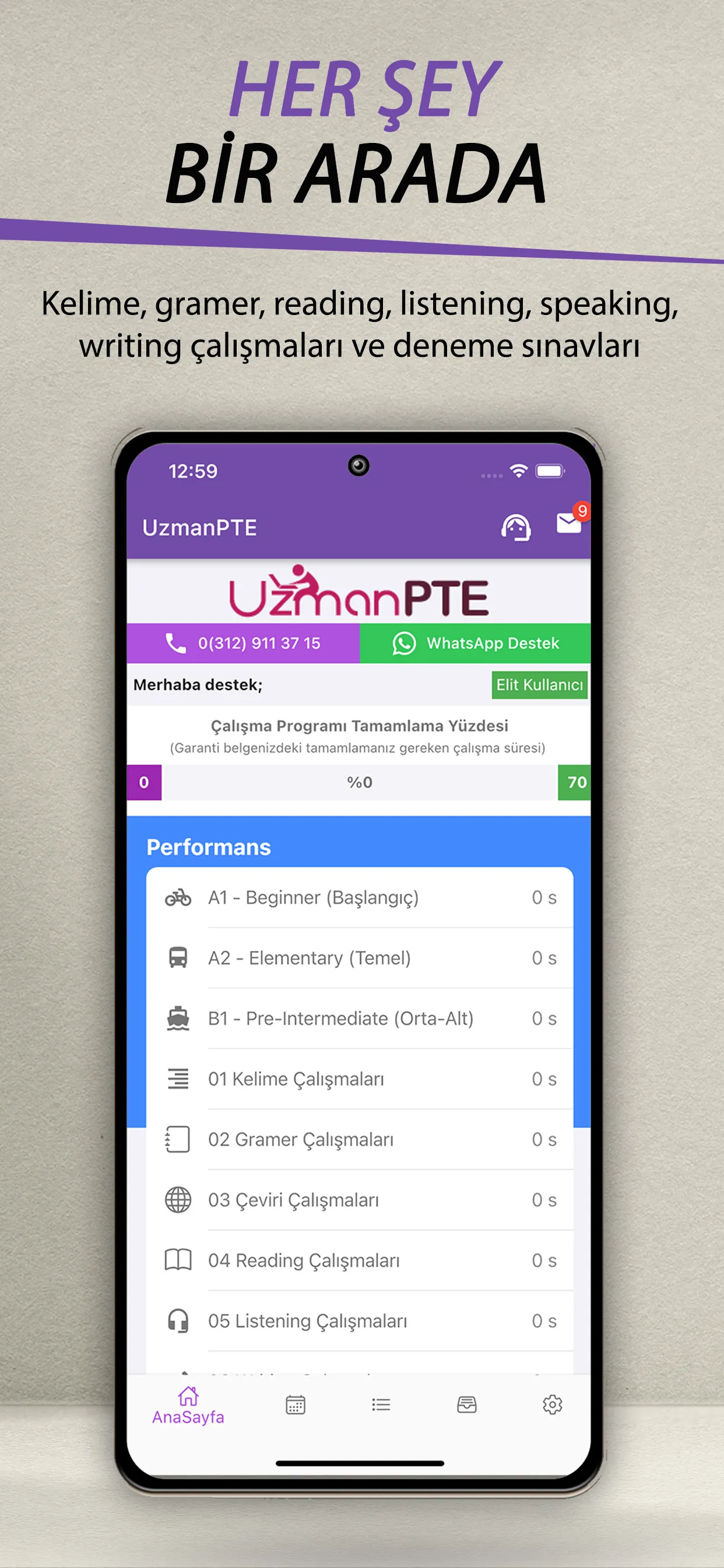 PTE Academic (UzmanPTE.com) | Indus Appstore | Screenshot