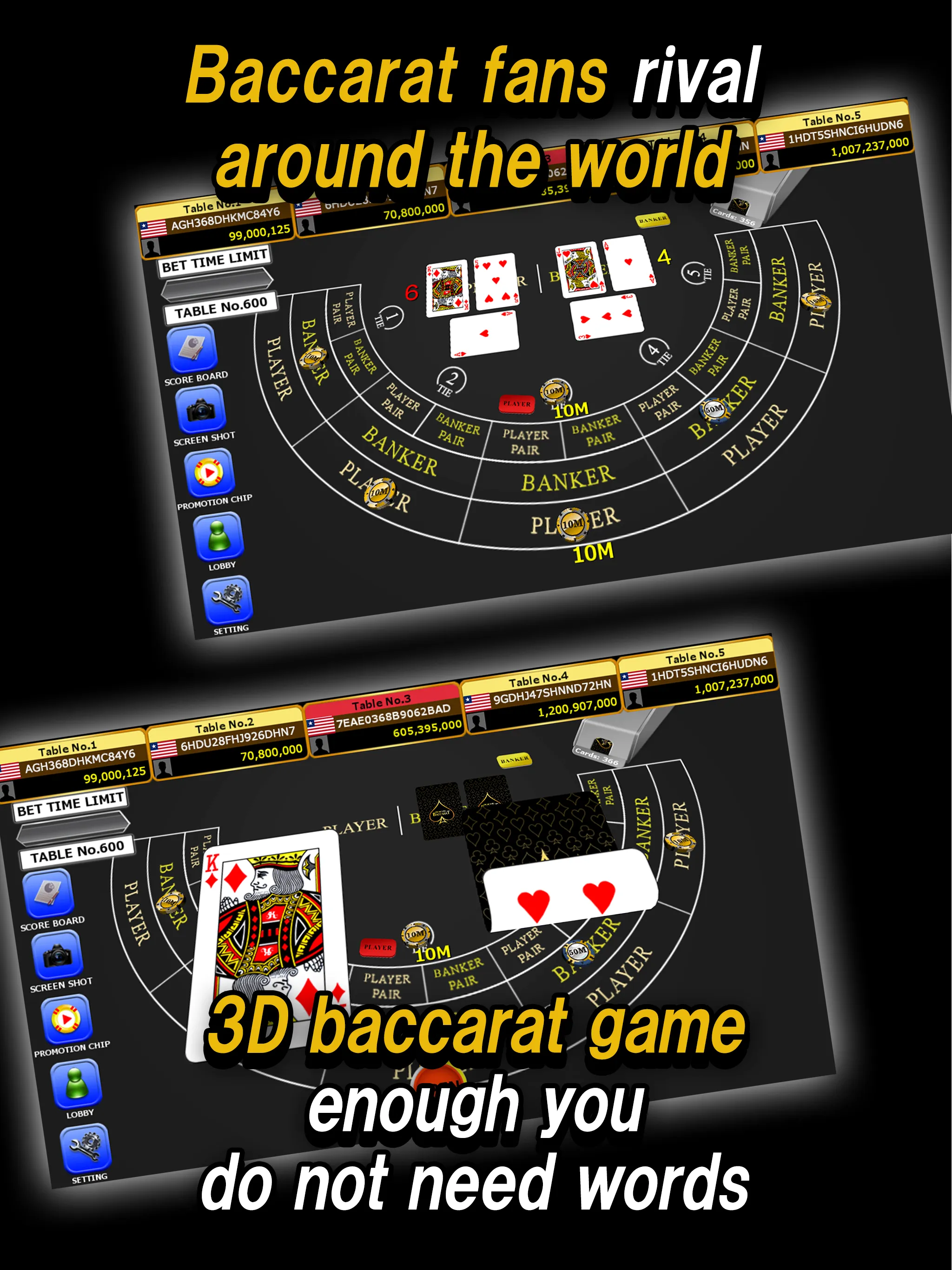 Global Gold Baccarat | Indus Appstore | Screenshot