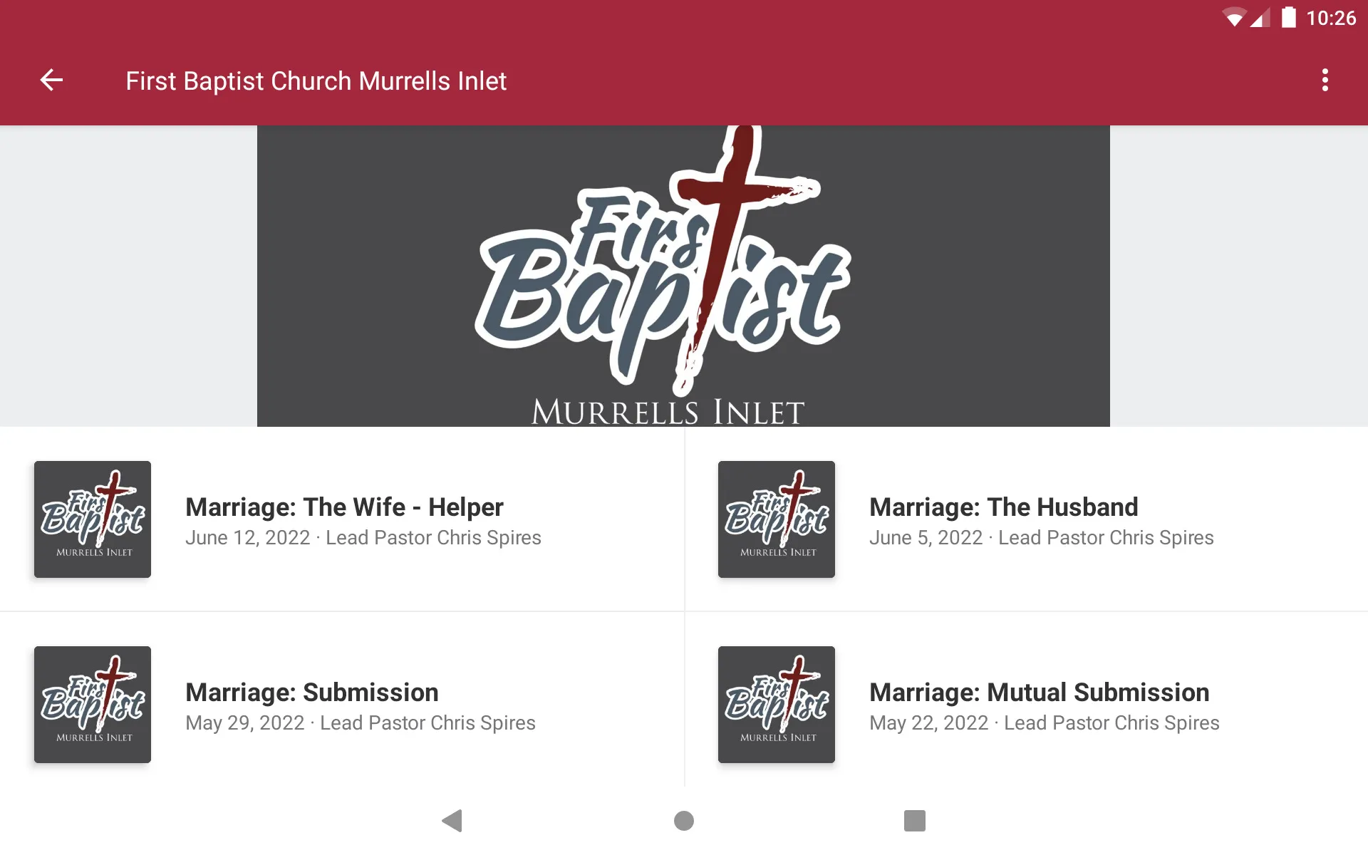 FBC Murrells Inlet | Indus Appstore | Screenshot