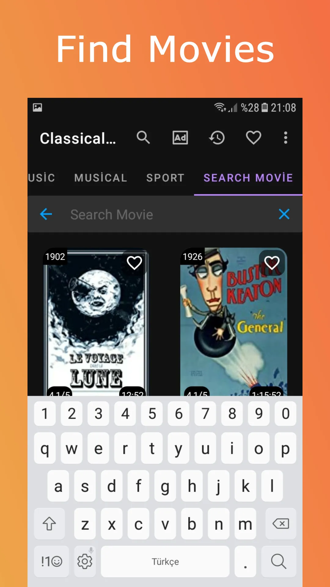 Classical Old Movies | Indus Appstore | Screenshot