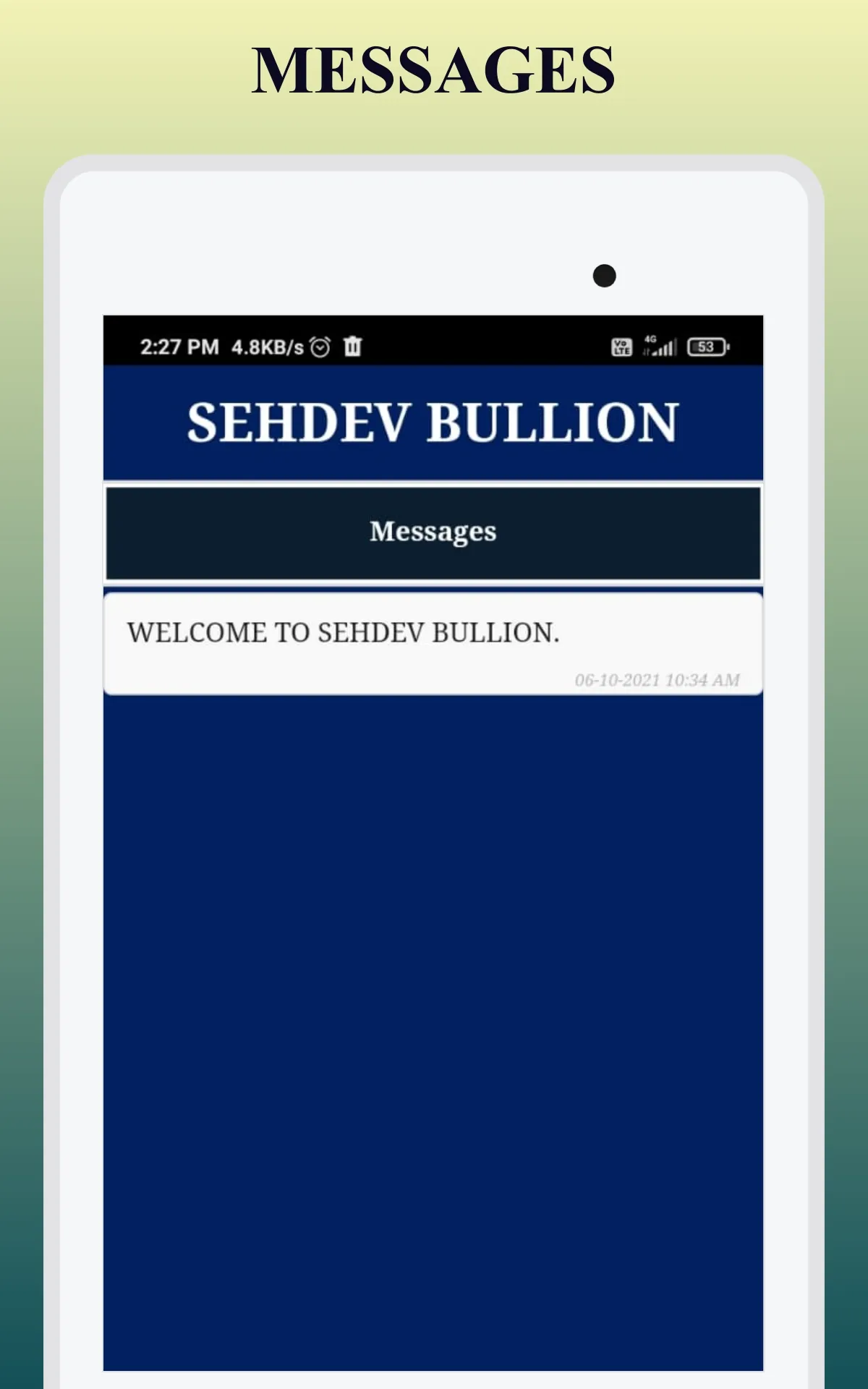 Sehdev Bullion | Indus Appstore | Screenshot