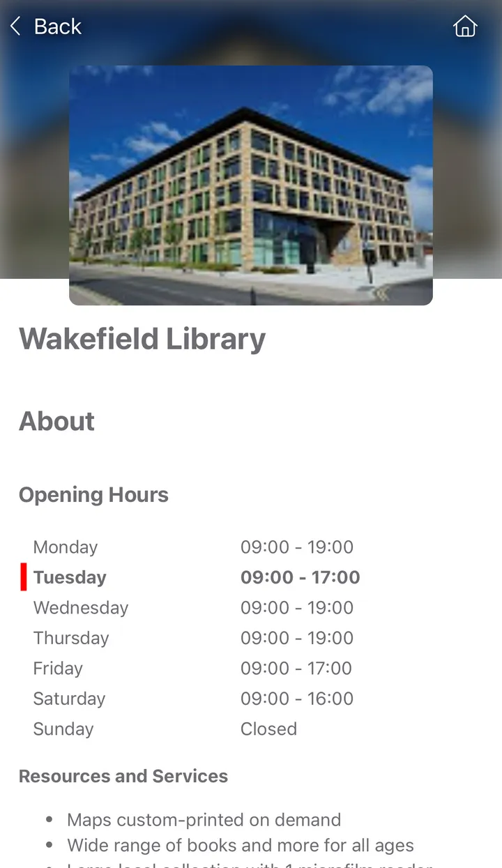 Wakefield Libraries | Indus Appstore | Screenshot