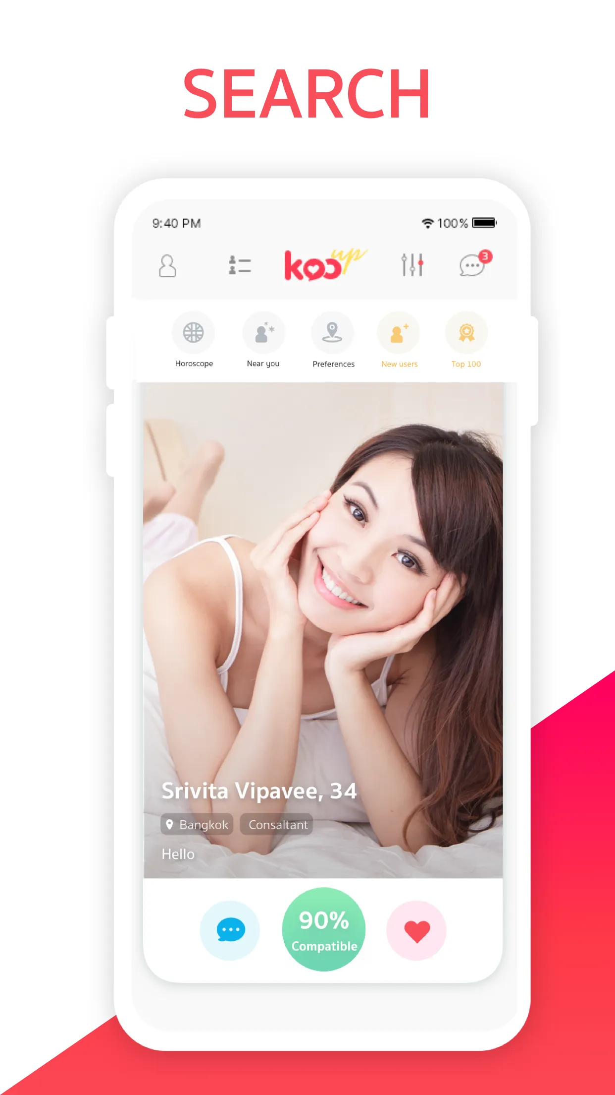 Kooup Thai Dating & Chat App | Indus Appstore | Screenshot