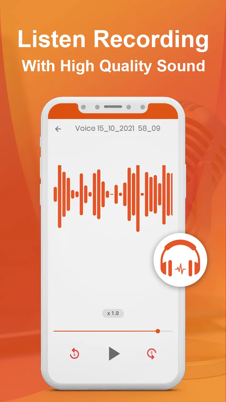 Voice Recorder HD Recording | Indus Appstore | Screenshot