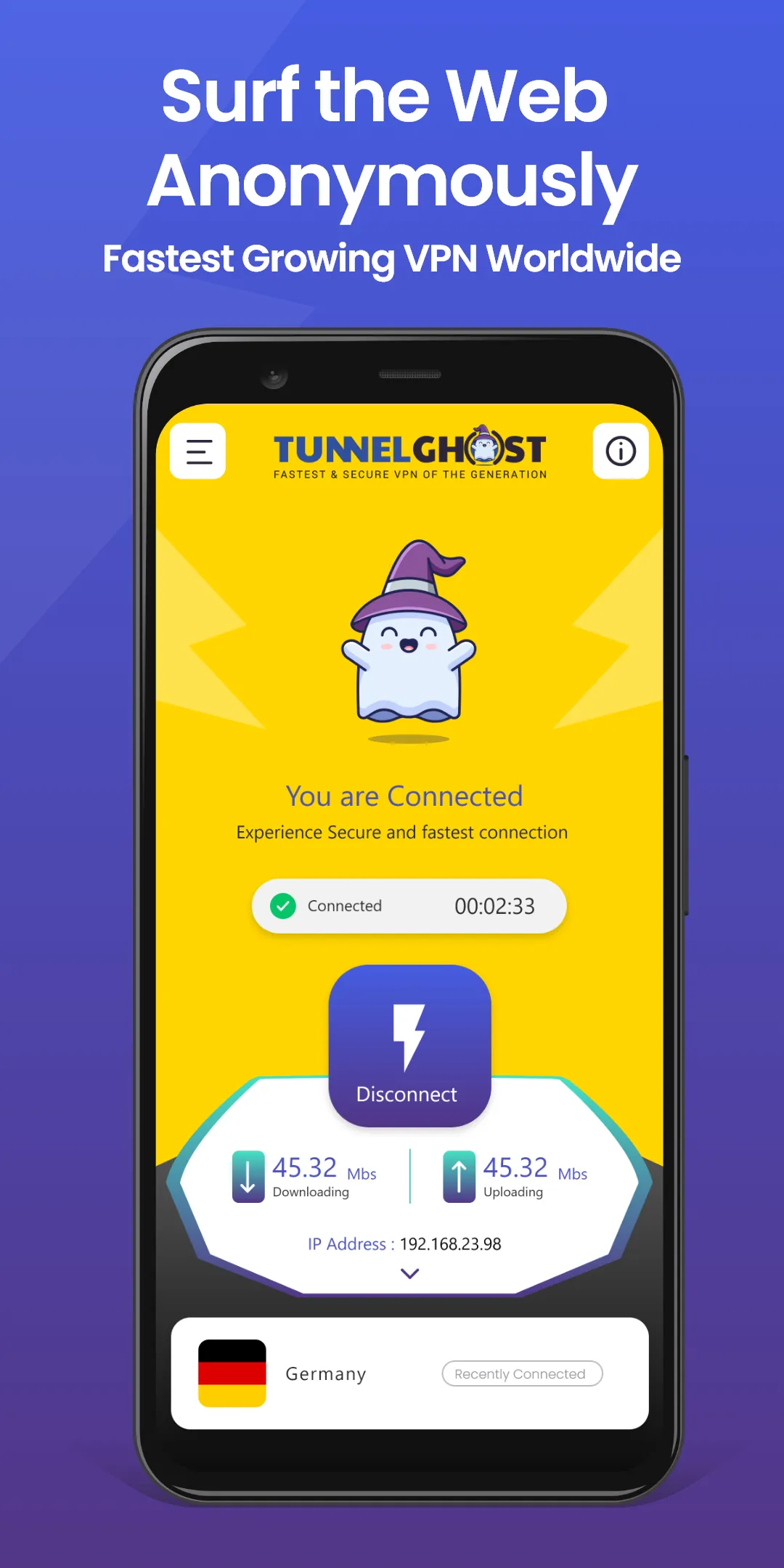 VPN Tunnel Ghost | Indus Appstore | Screenshot