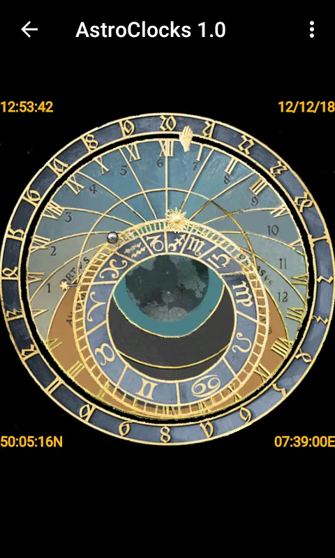 AstroClocks | Indus Appstore | Screenshot