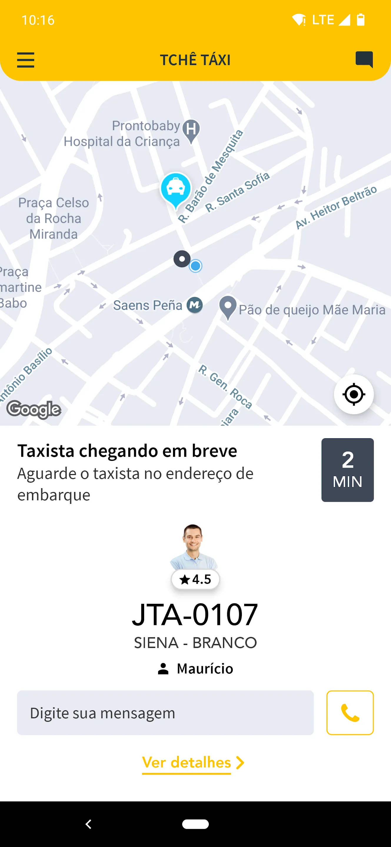 Tchê Táxi | Indus Appstore | Screenshot