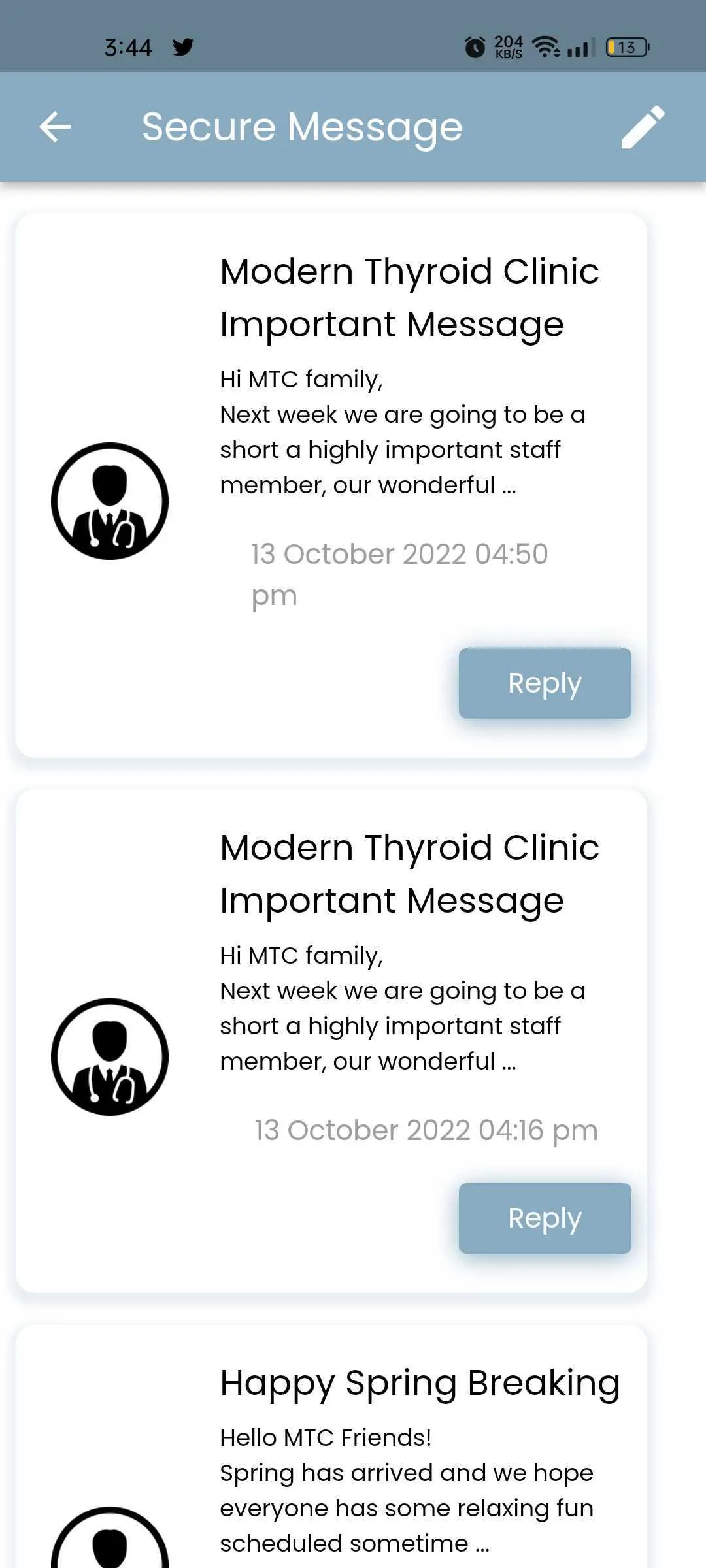 Modern Thyroid Clinic | Indus Appstore | Screenshot