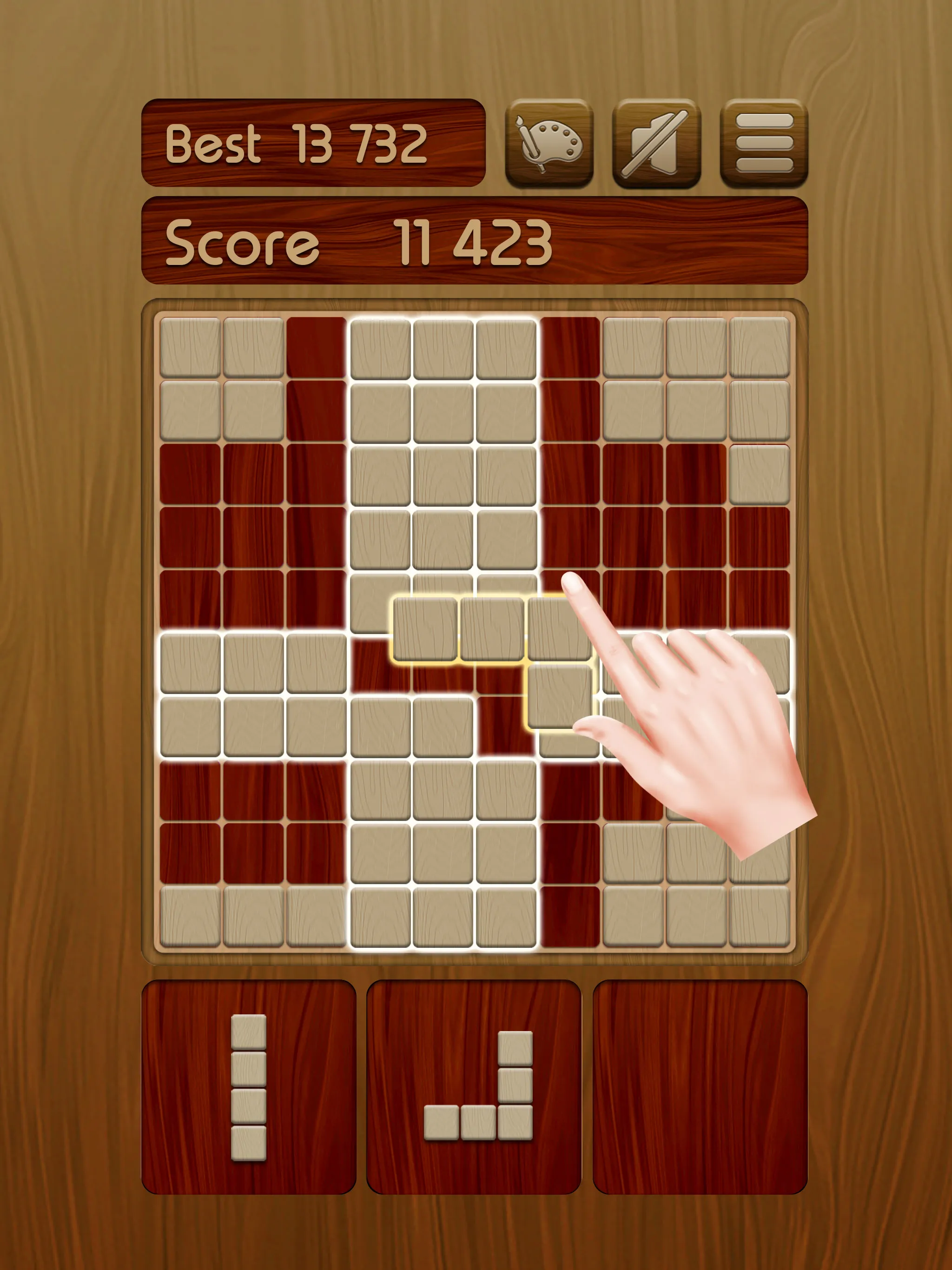 Woody Block Puzzle ® | Indus Appstore | Screenshot