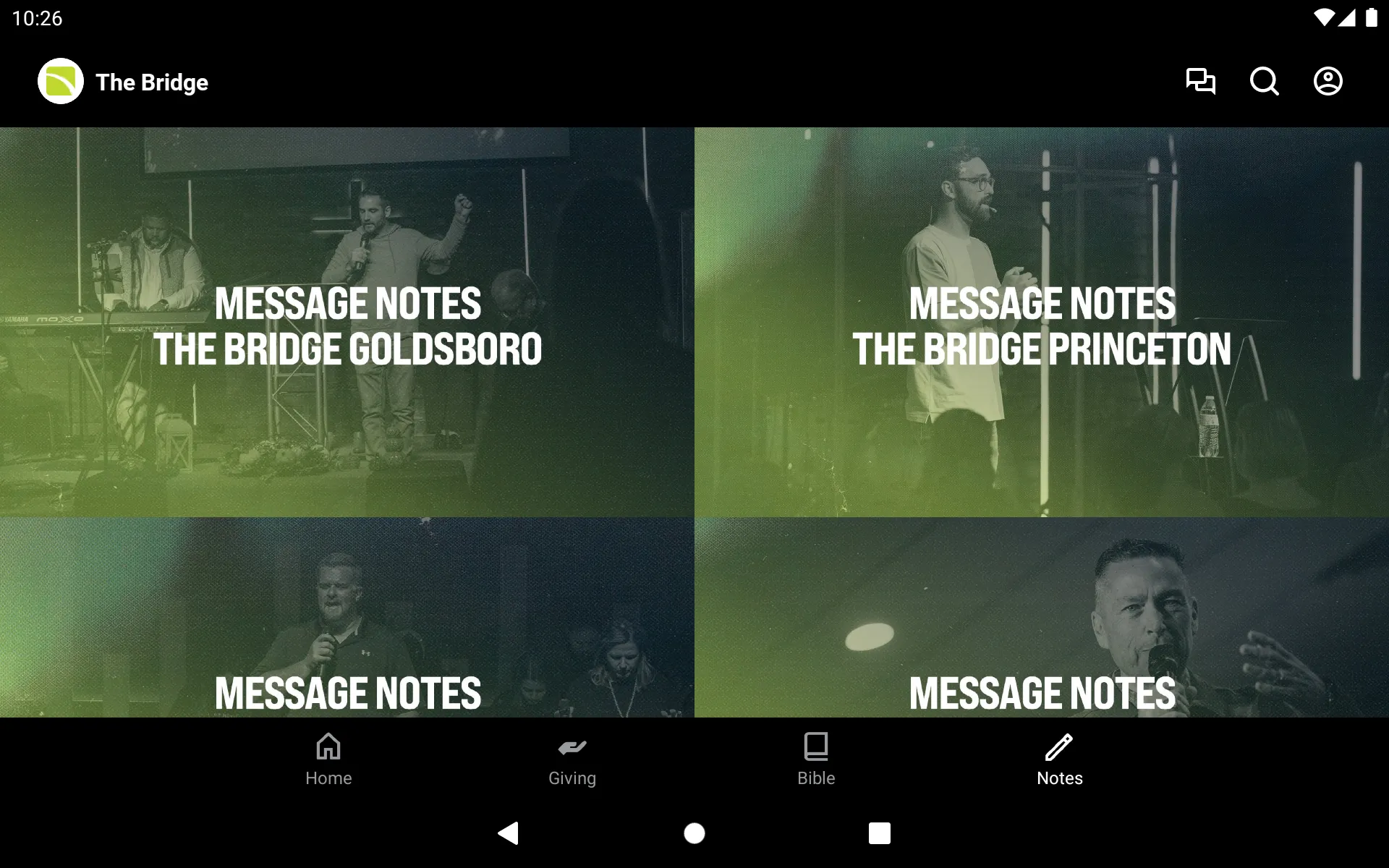 Bridge Church NC | Indus Appstore | Screenshot