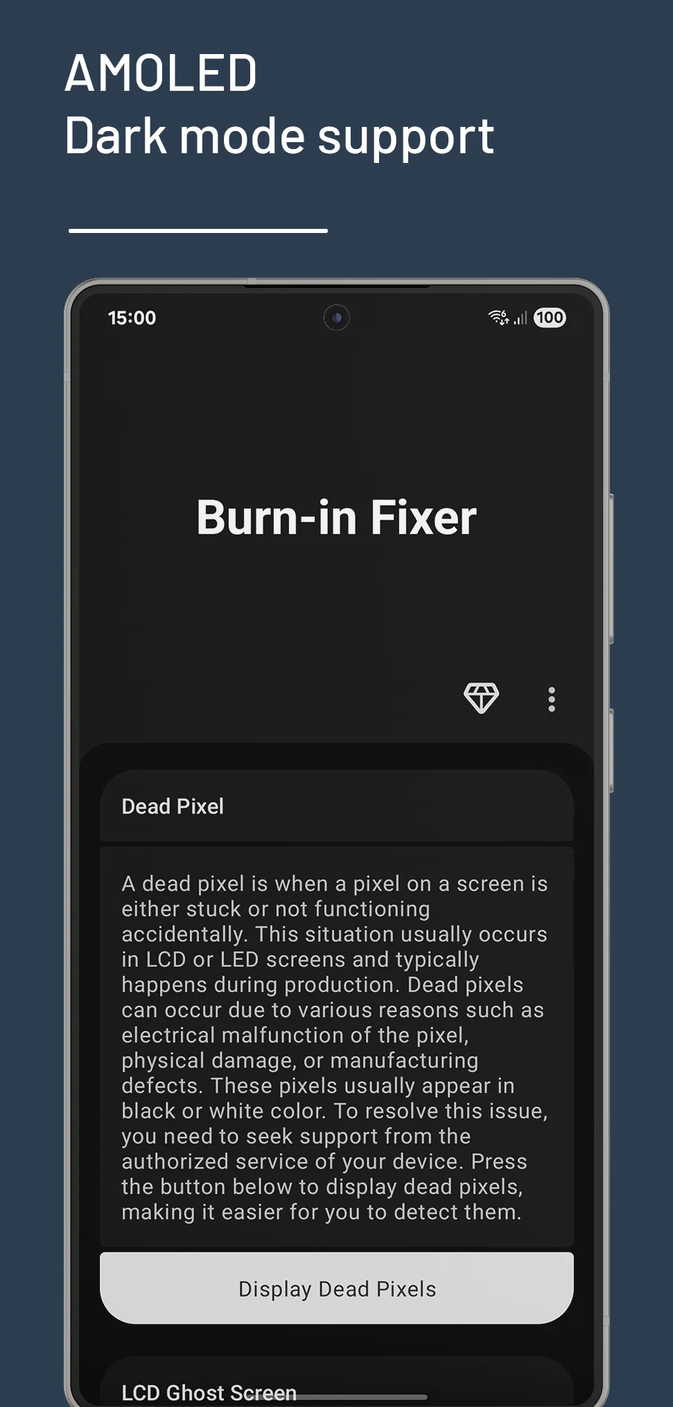 Burn-in Screen Fixer | Indus Appstore | Screenshot