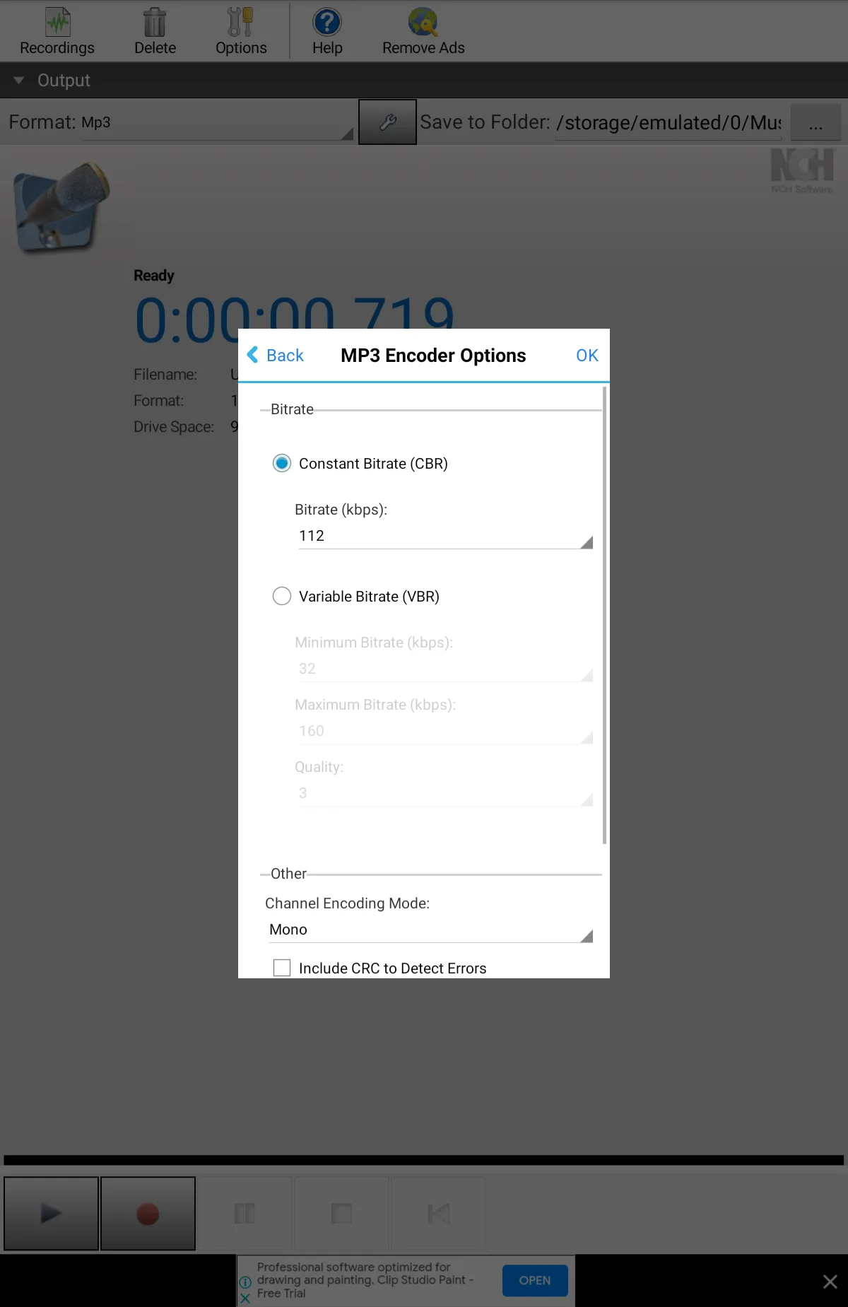 RecordPad Audio Recorder | Indus Appstore | Screenshot