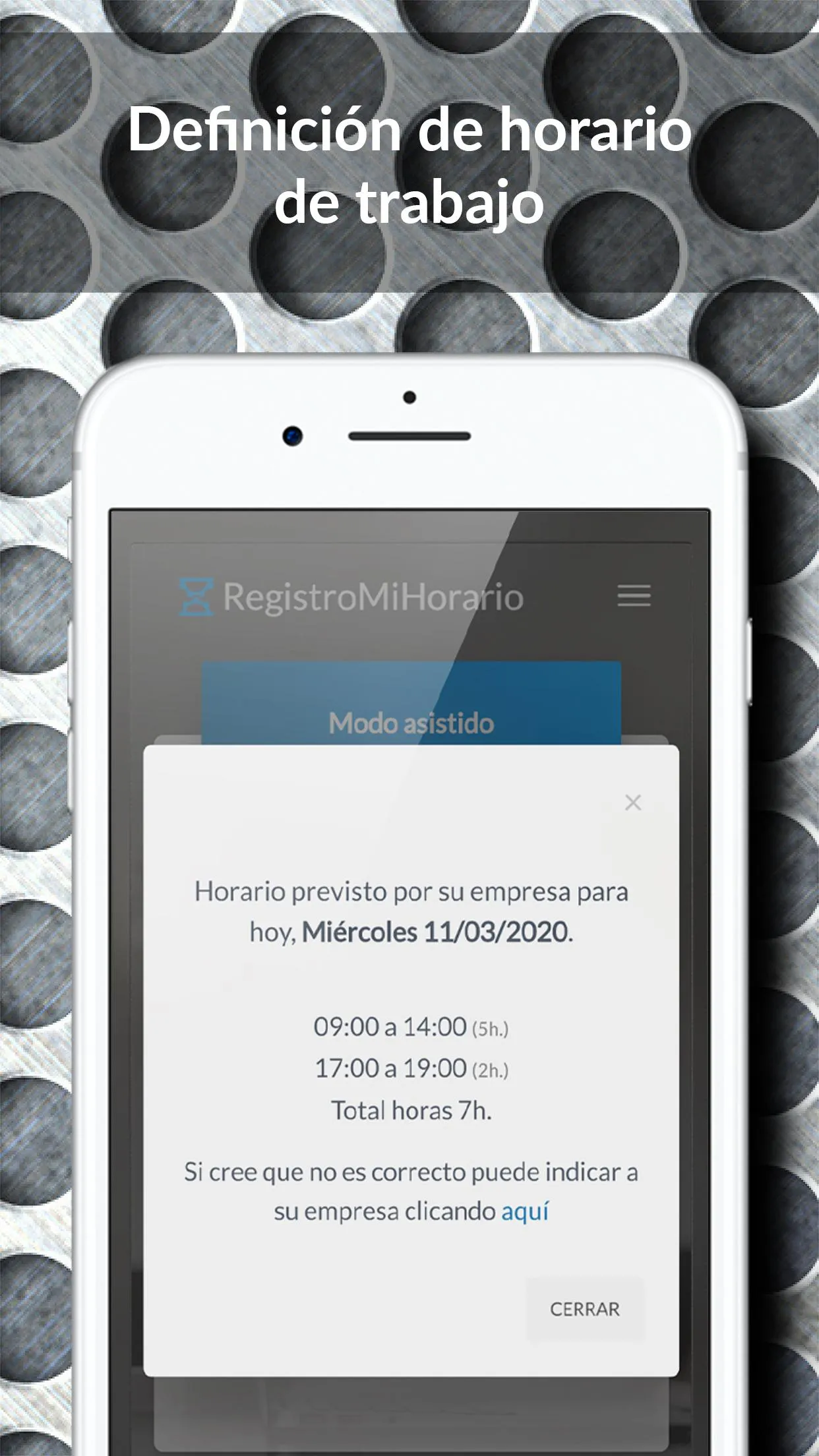 Registro Mi Horario | Indus Appstore | Screenshot