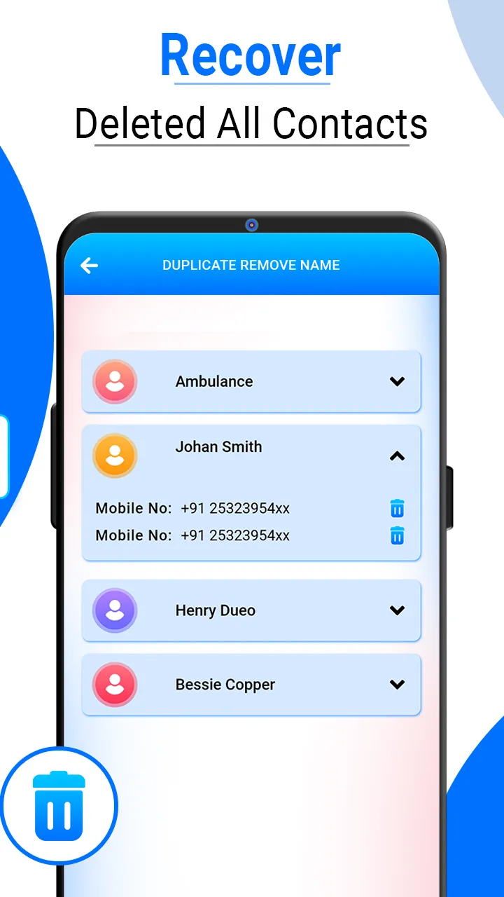 Recover Deleted All Contacts | Indus Appstore | Screenshot