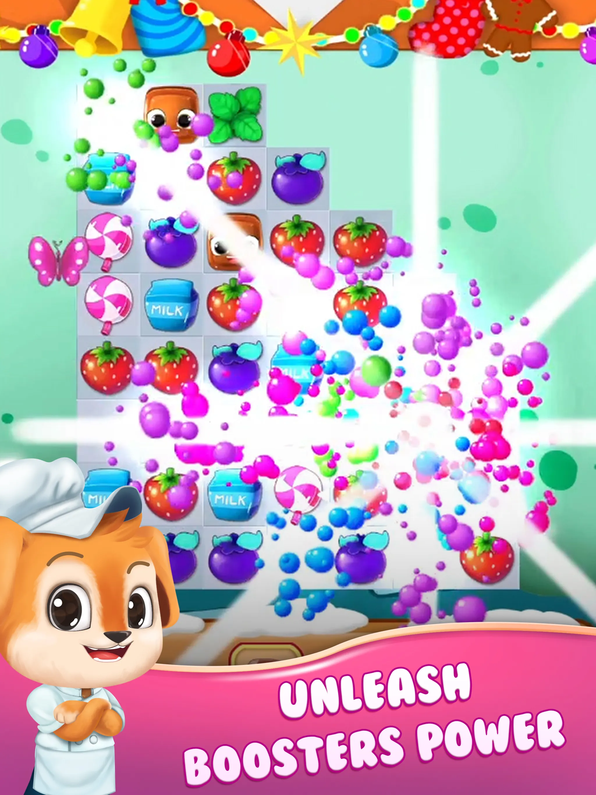 Cake Crush Link Match 3 Puzzle | Indus Appstore | Screenshot