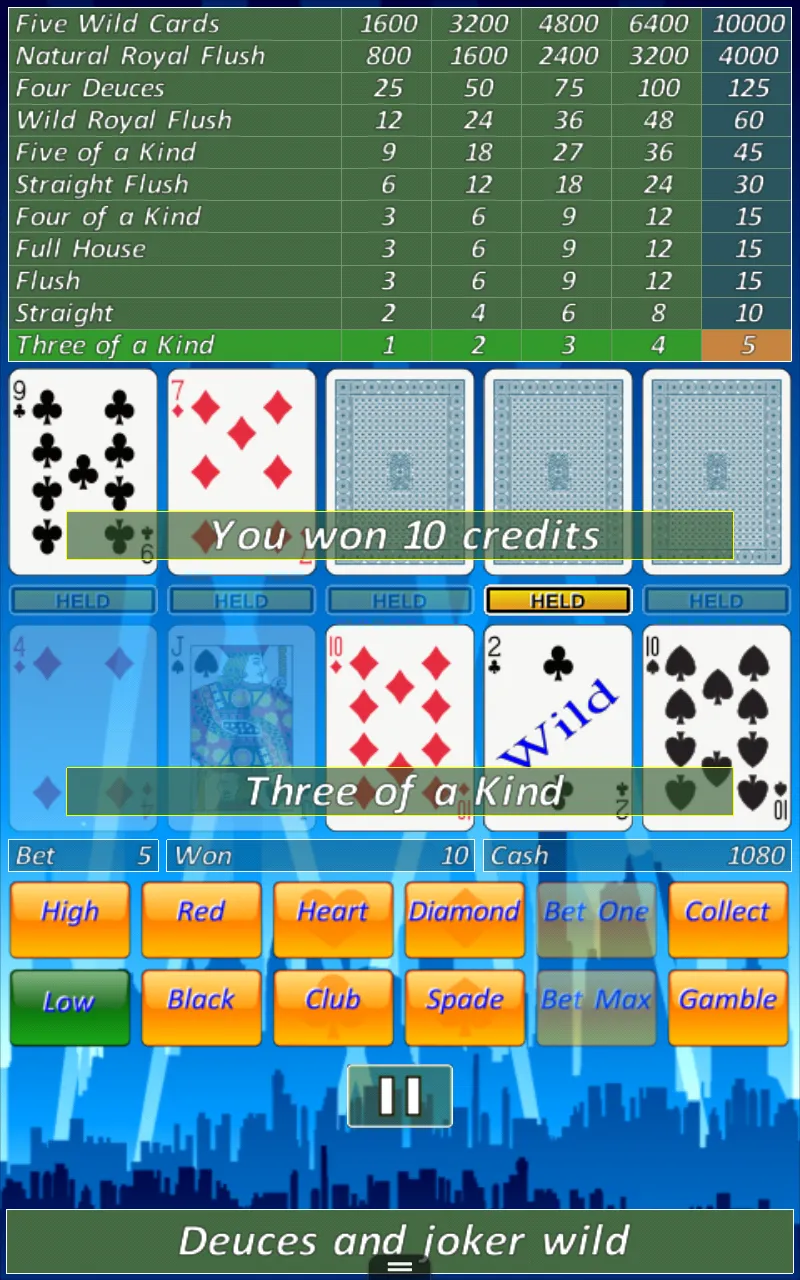 Video Poker Slot Machine. | Indus Appstore | Screenshot