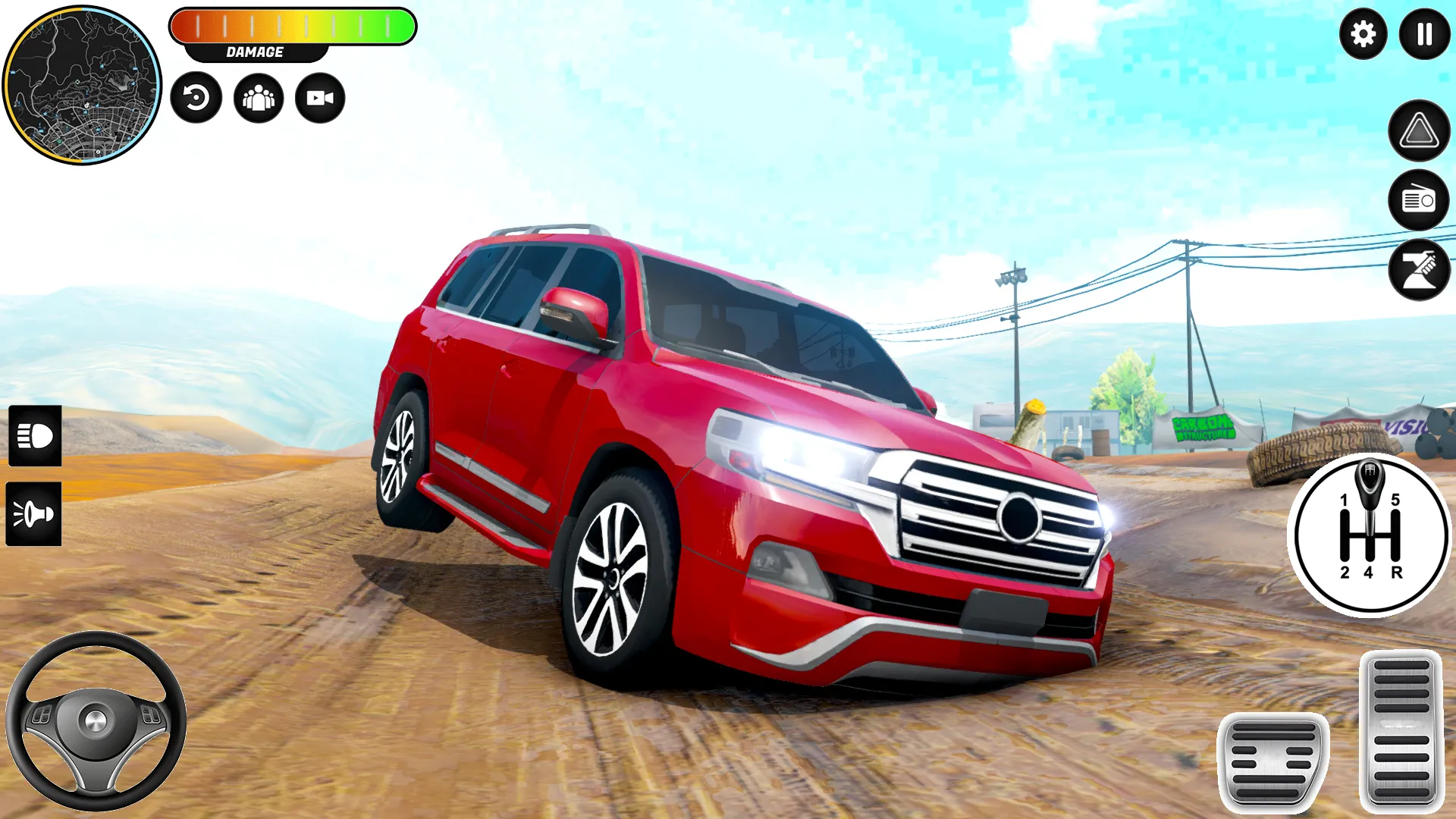 Offroad Hill 4x4 jeep driving | Indus Appstore | Screenshot