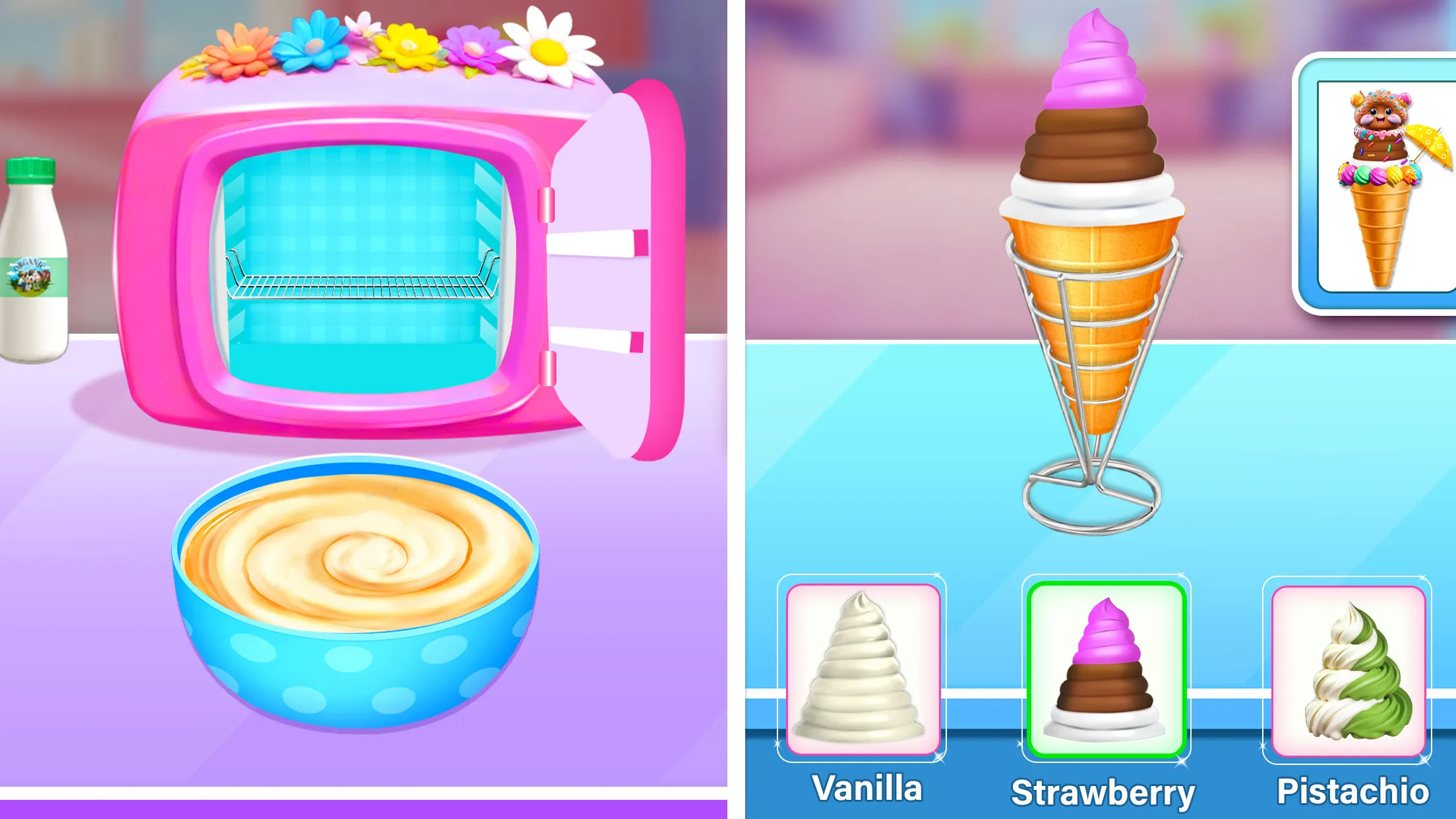 Sweet Ice Cream Maker Games | Indus Appstore | Screenshot