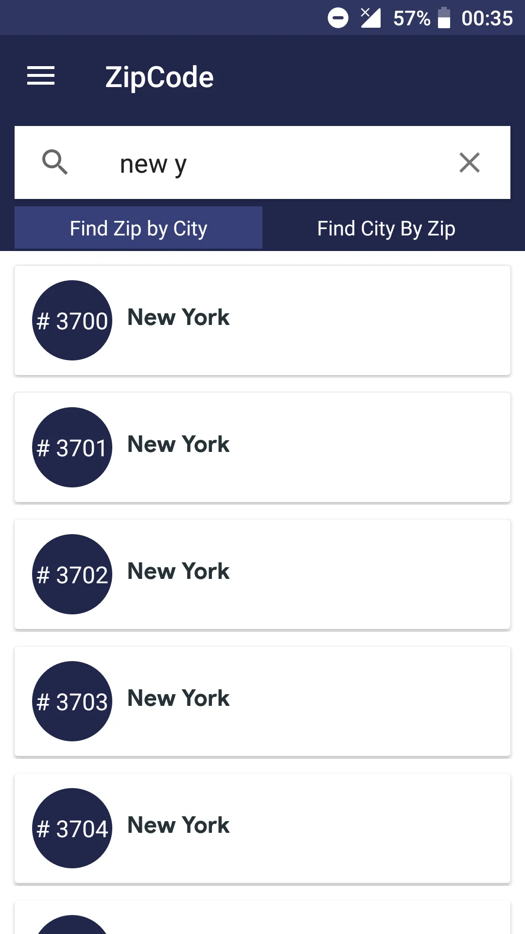 USA Zip Code & Areas Codes | Indus Appstore | Screenshot