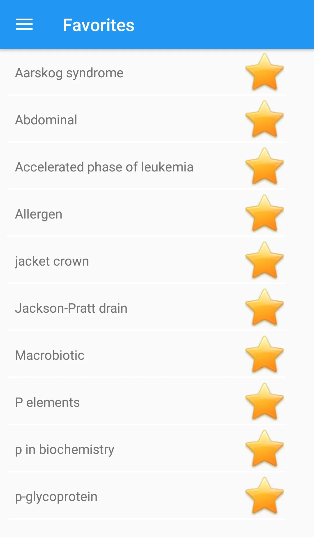 Medical Terminology Dictionary | Indus Appstore | Screenshot