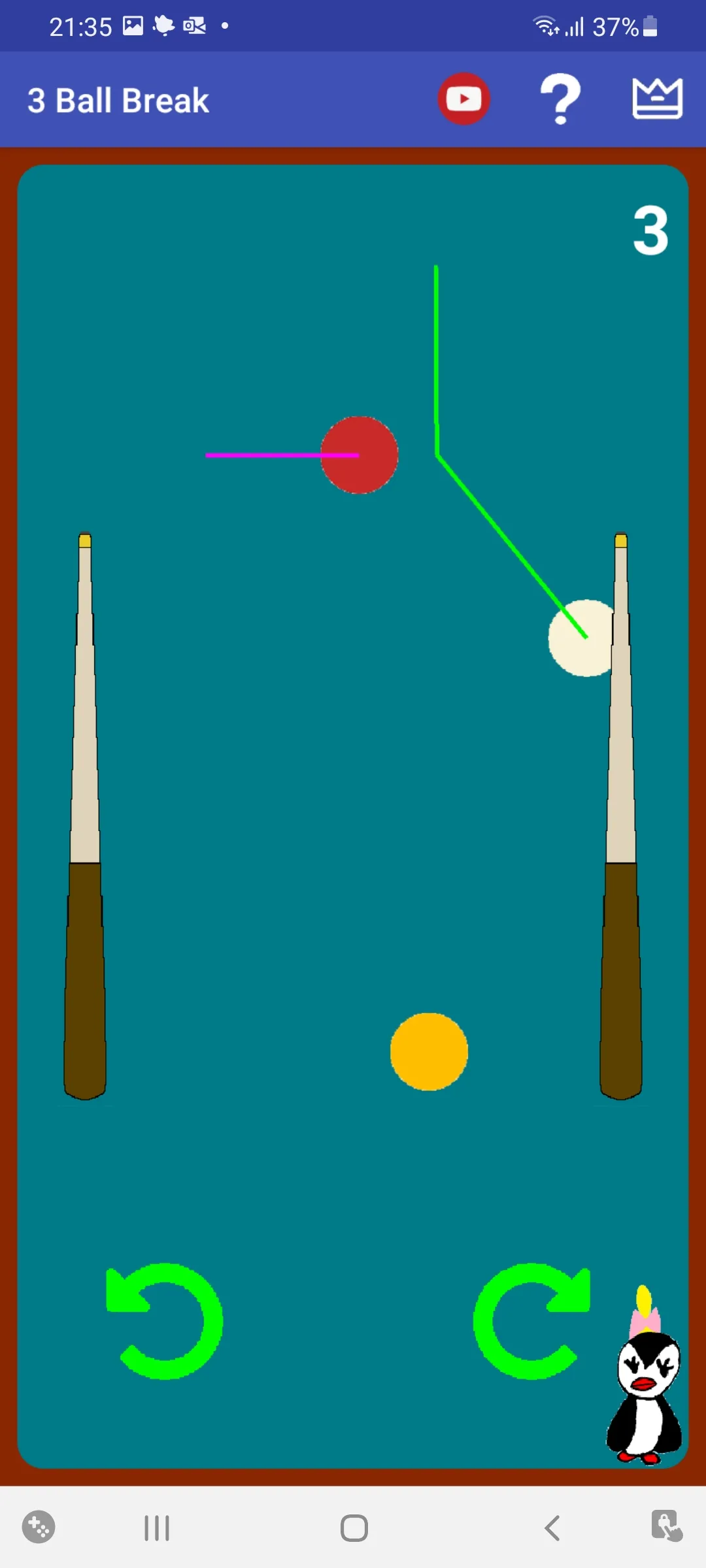 3 Ball Break | Indus Appstore | Screenshot