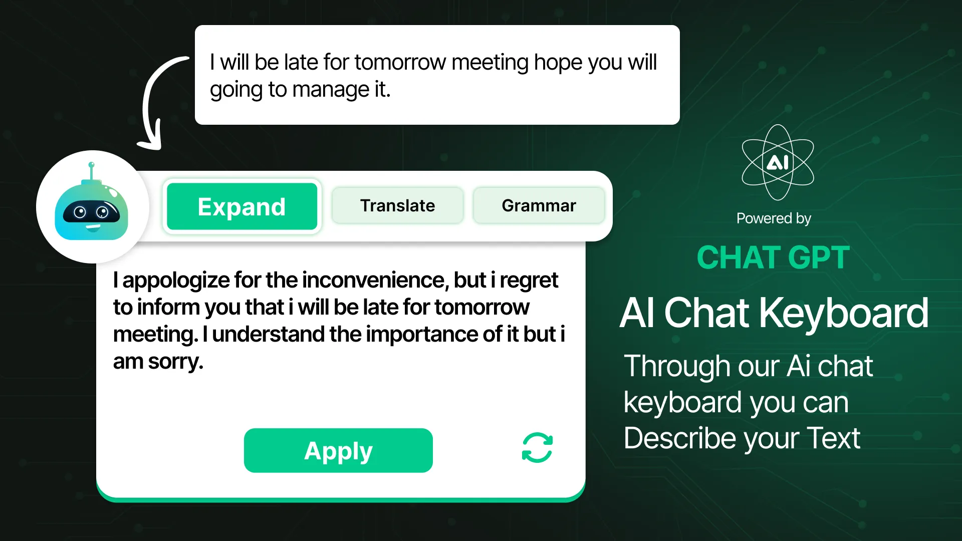 AI Chat Keyboard: Smart Typing | Indus Appstore | Screenshot