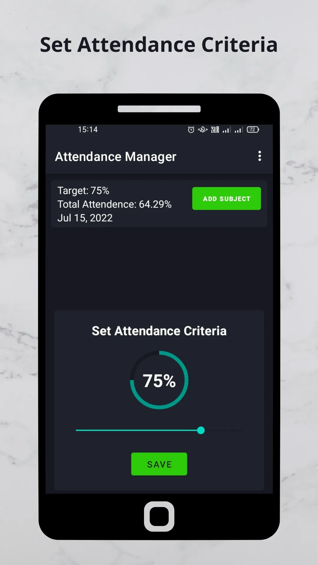 Attendance Manager | Indus Appstore | Screenshot